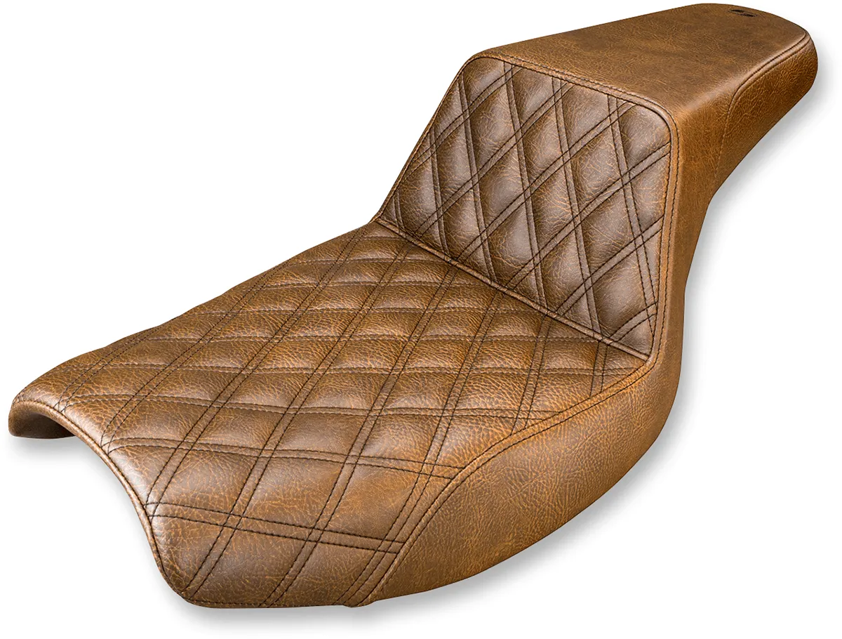 Saddlemen 882-09-172BR LS Step-Up Seat - Brown