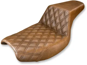 Saddlemen 882-09-172BR LS Step-Up Seat - Brown