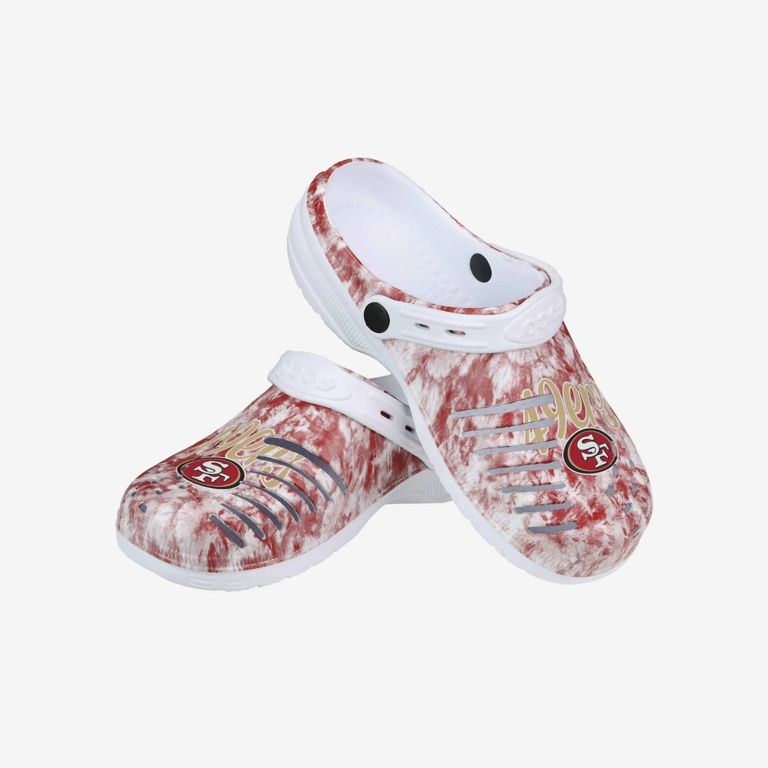 San Francisco 49ers Womens Cloudie Clog With Strap