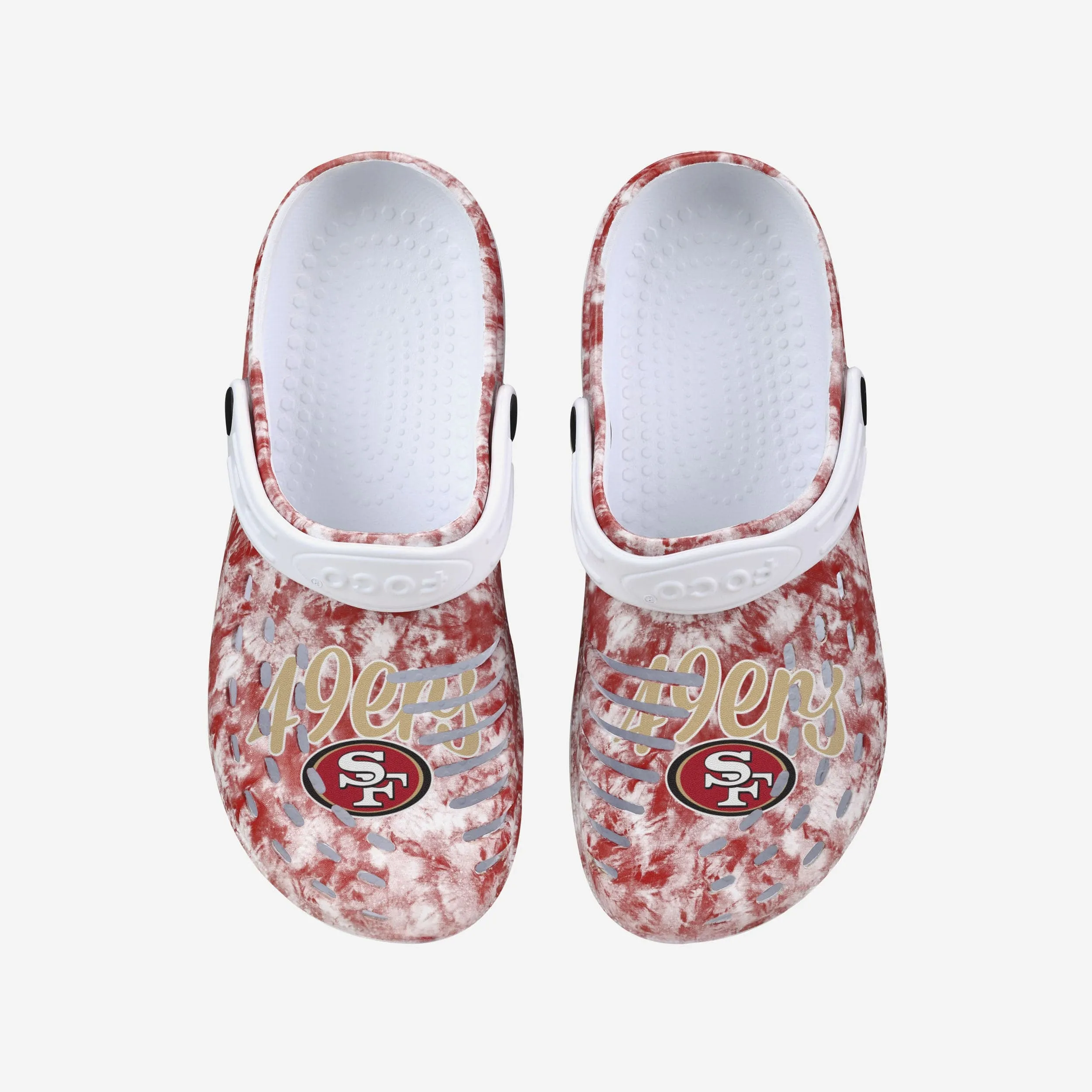 San Francisco 49ers Womens Cloudie Clog With Strap