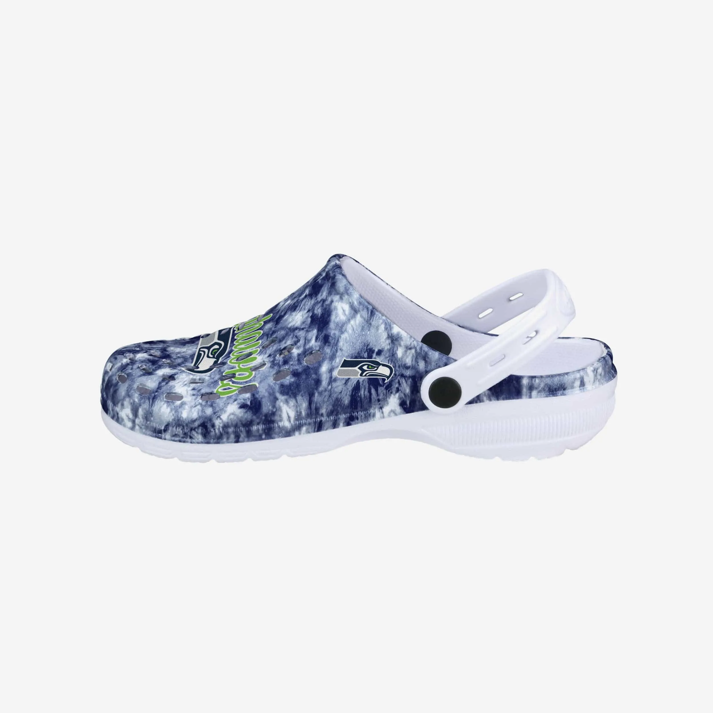 Seattle Seahawks Womens Cloudie Clog With Strap