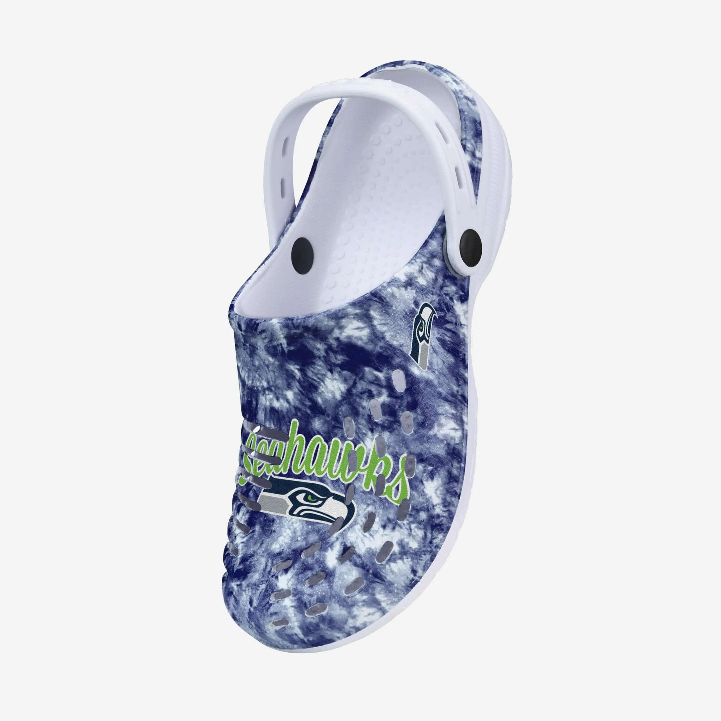Seattle Seahawks Womens Cloudie Clog With Strap