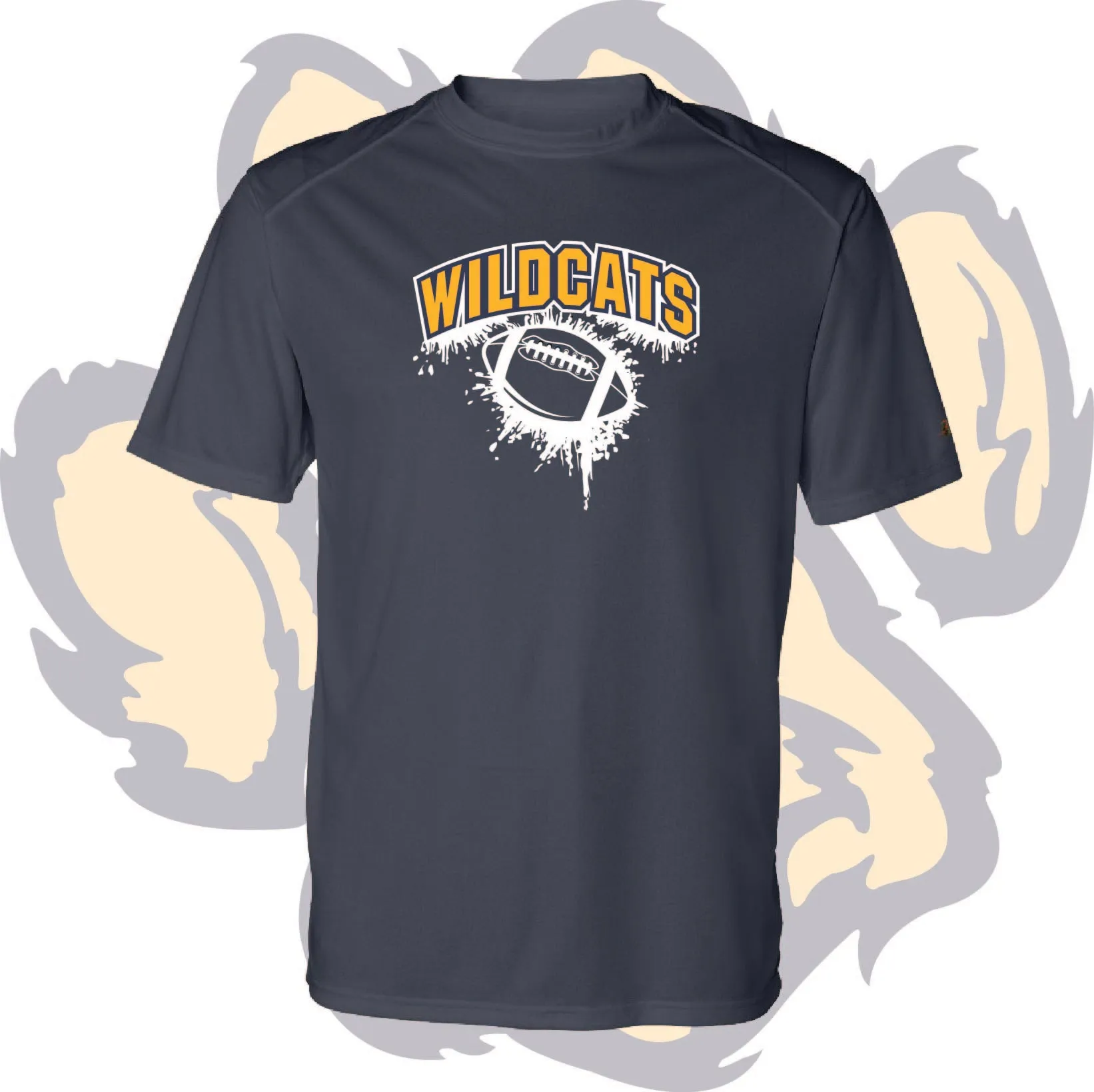 Shenango Wildcats Football 'DRIP' Dri-Fit T-Shirt