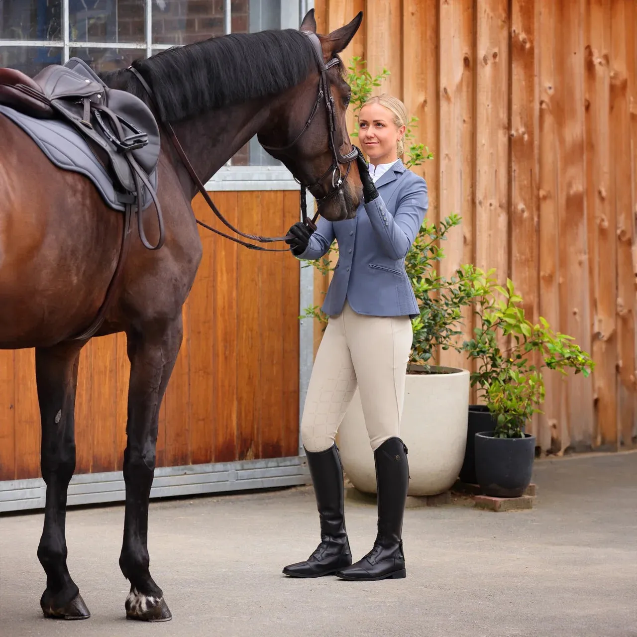 Shires Black Moretta Ortona Riding Boots - Short