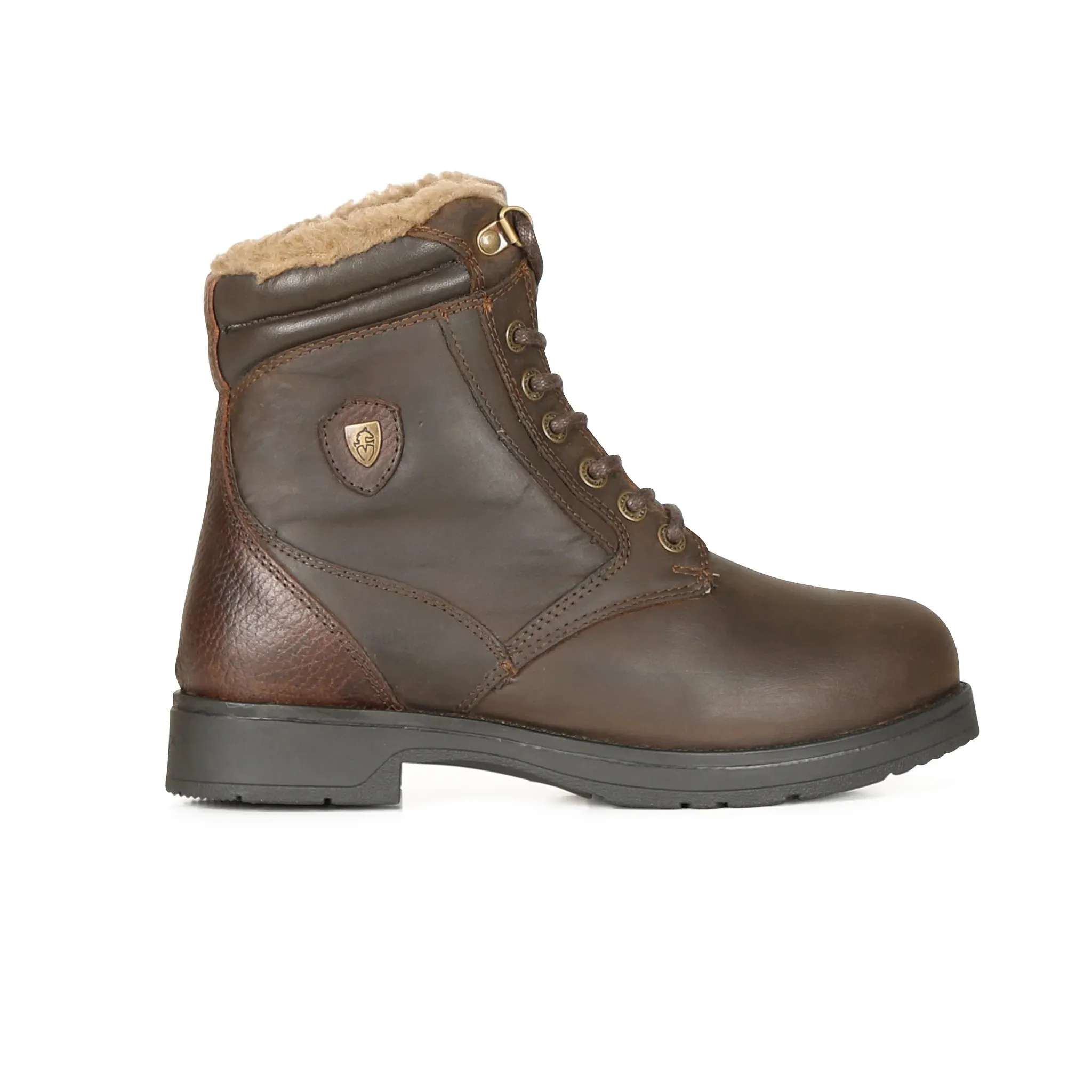 Shires Dark Brown Moretta Ottavia Country Boots - Child
