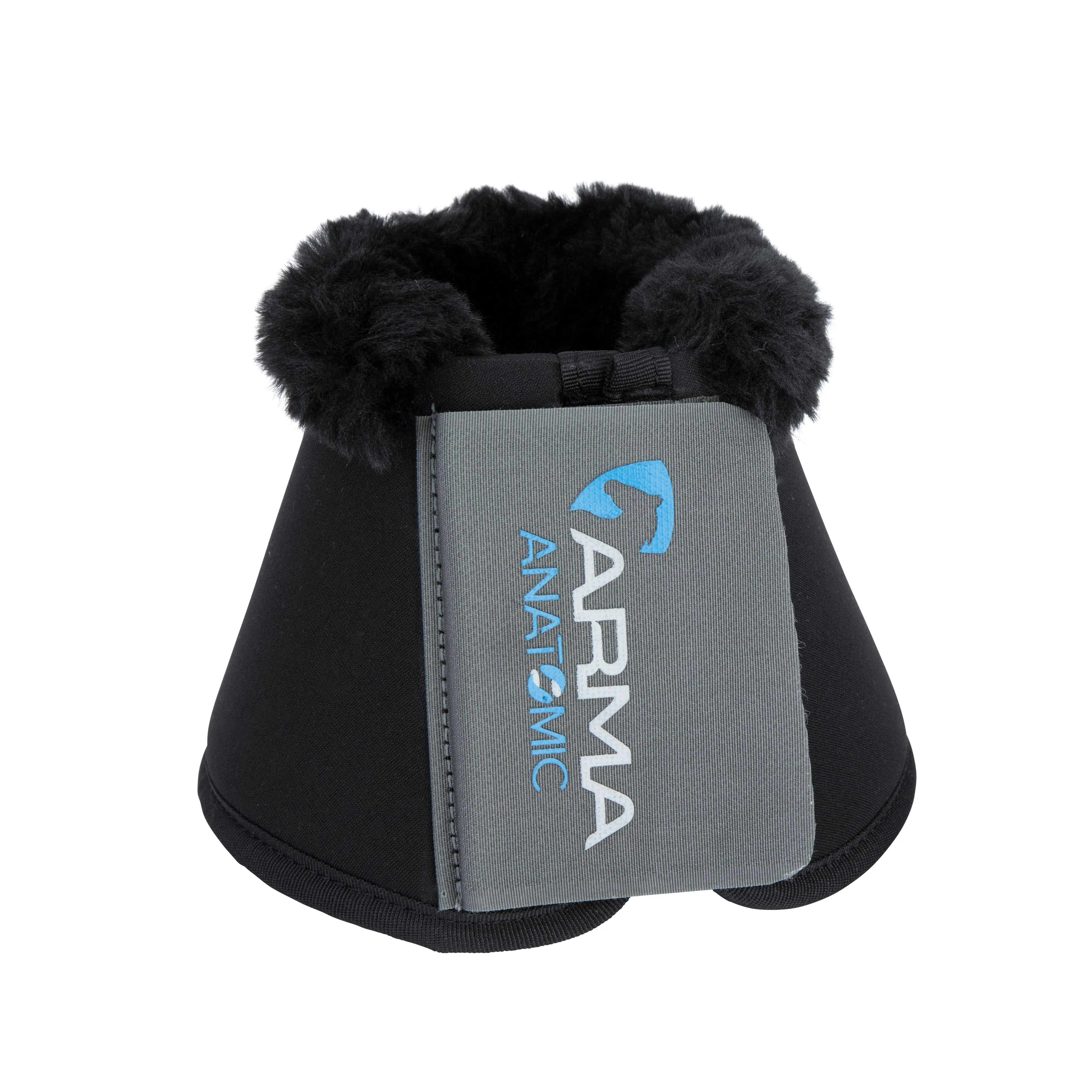 Shires Grey ARMA SupaFleece Neoprene Over Reach Boots