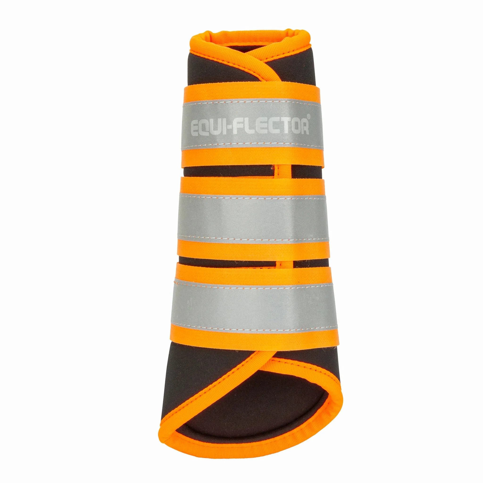 Shires Orange ARMA EQUI-FLECTOR Brushing Boots