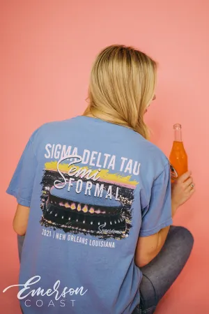 Sigma Delta Tau New Orleans Semi Formal T-shirt