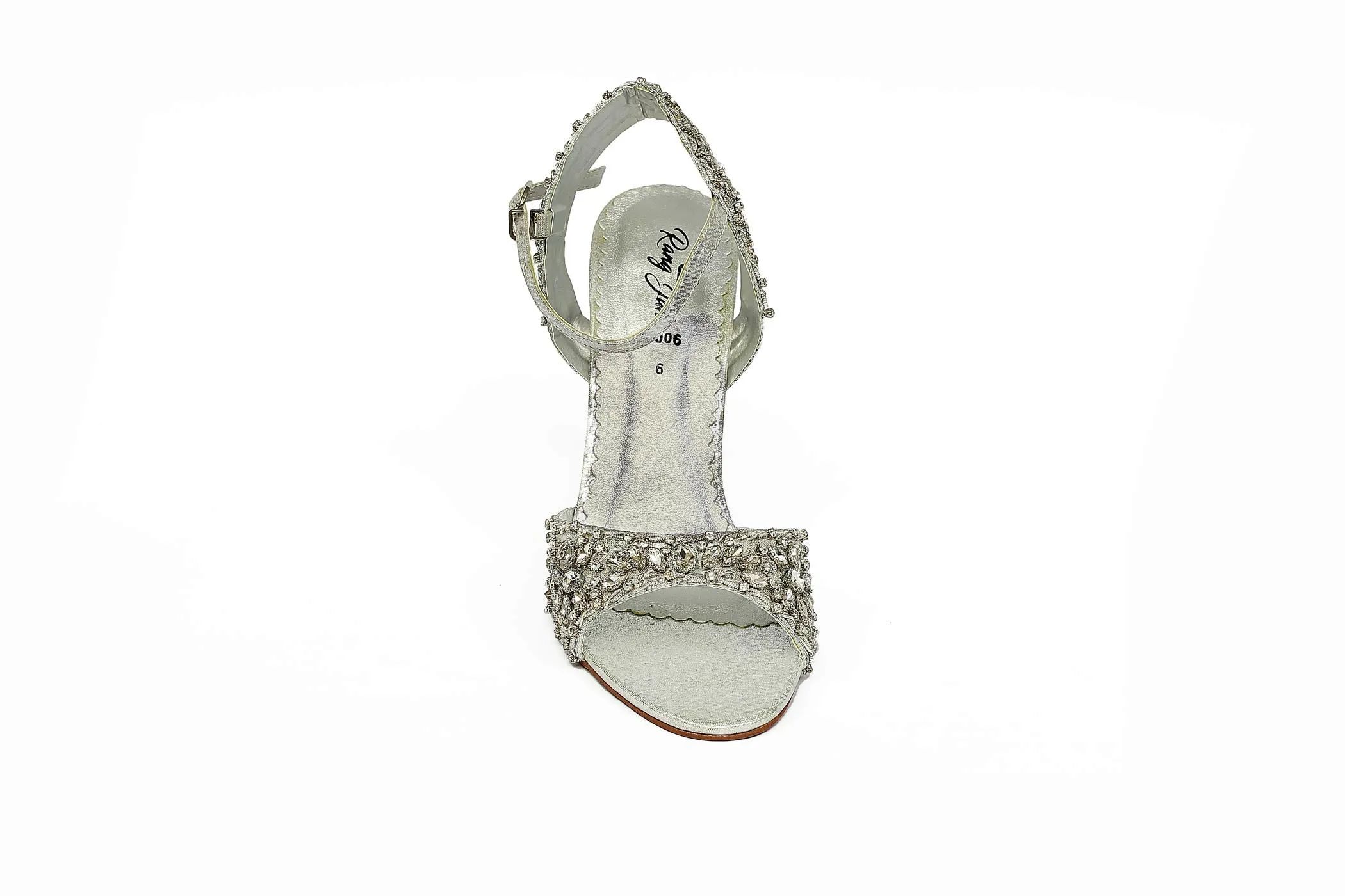 Silver Color Formal Sandals-RS31