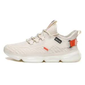 Sports Casual Flying Knit Running Shoes Popcorn