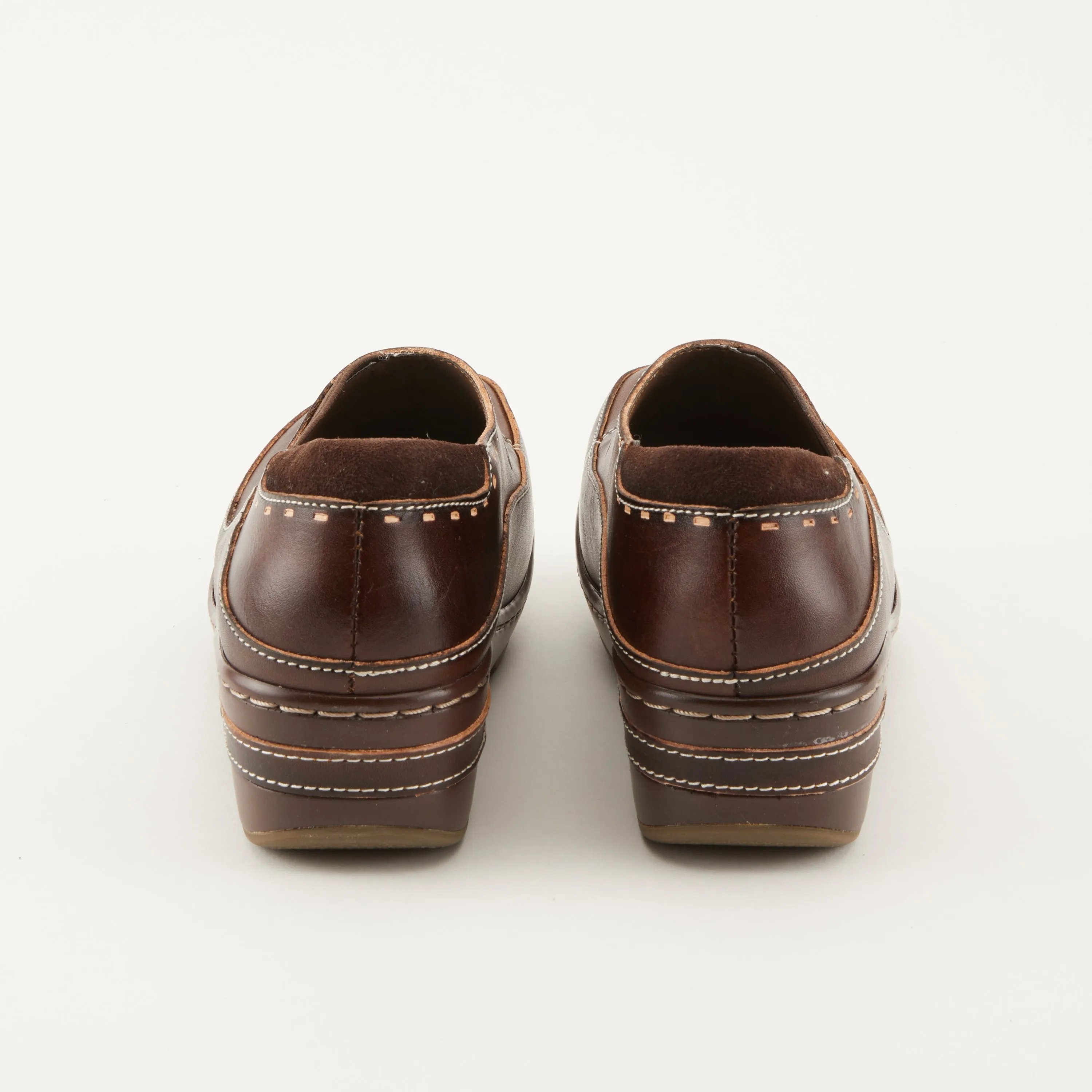 Spring Step Shoes  L'Artiste Burbank Women's Hand Painted Leather Clogs