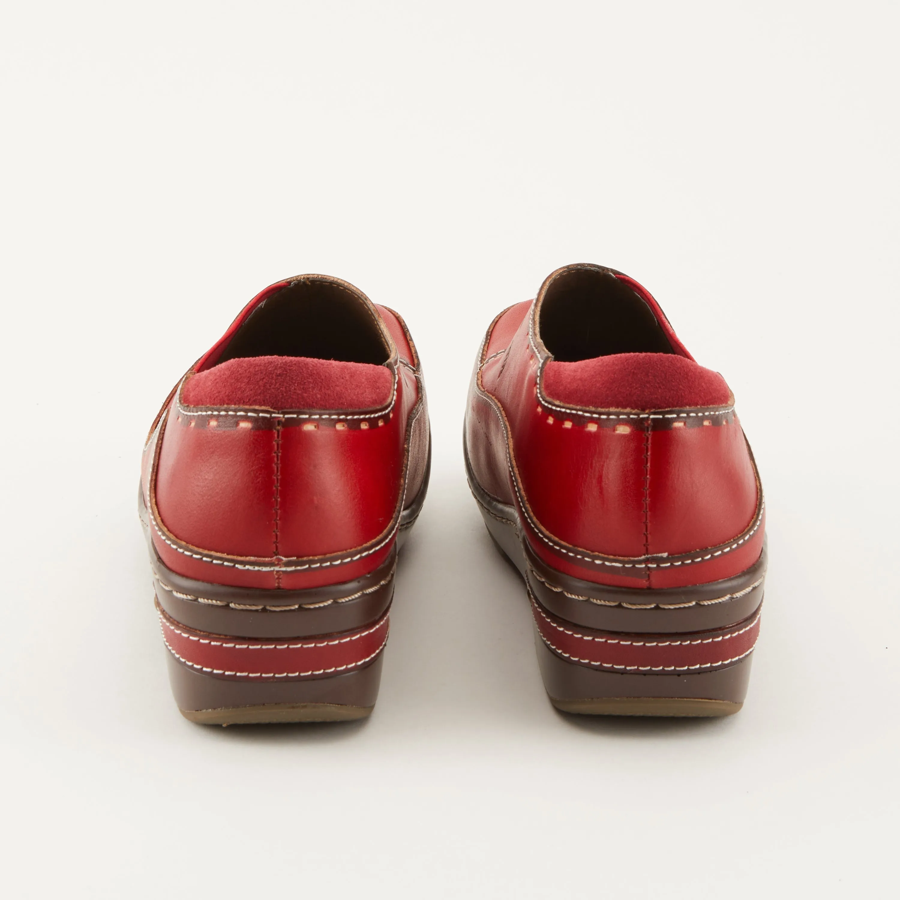 Spring Step Shoes  L'Artiste Burbank Women's Hand Painted Leather Clogs