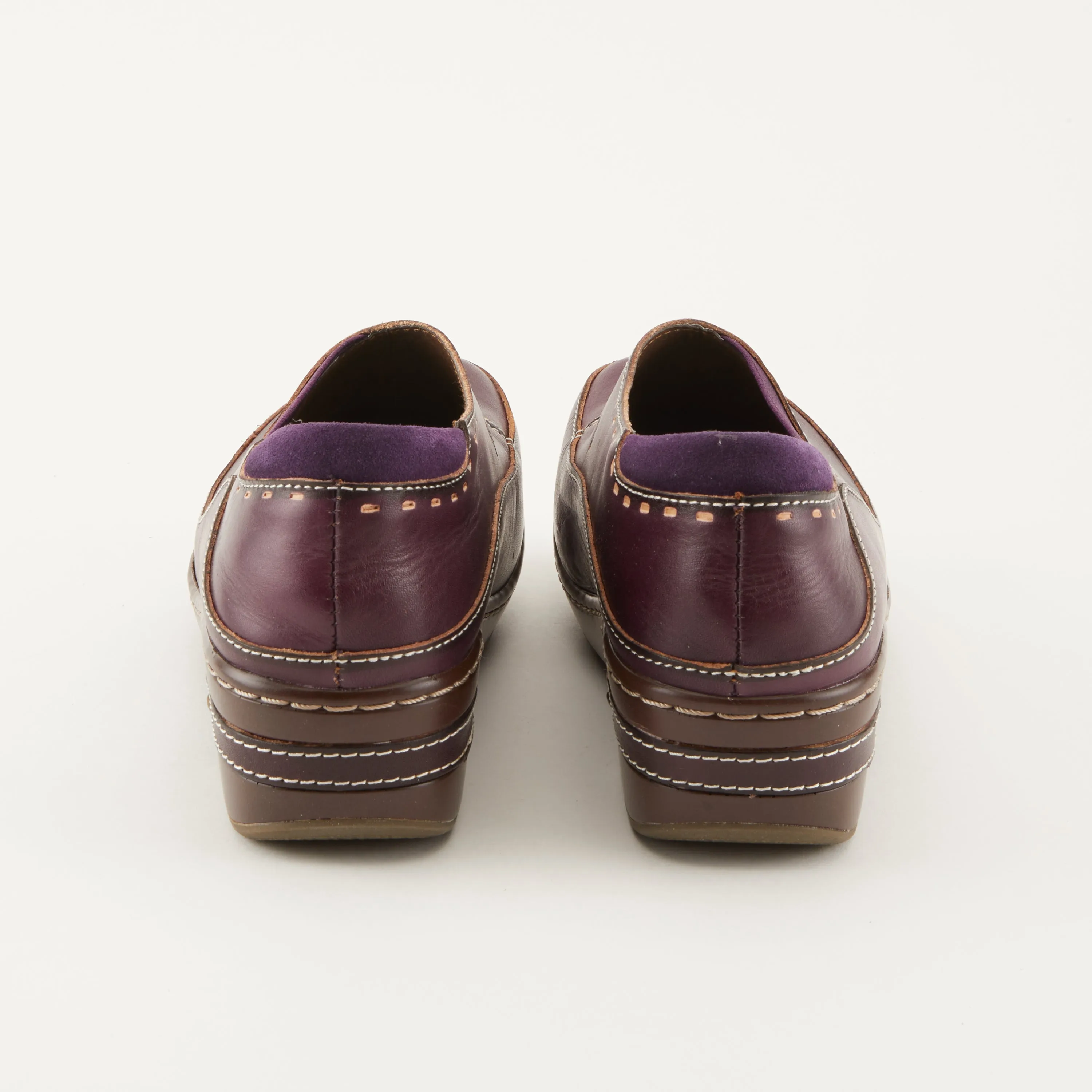 Spring Step Shoes  L'Artiste Burbank Women's Hand Painted Leather Clogs