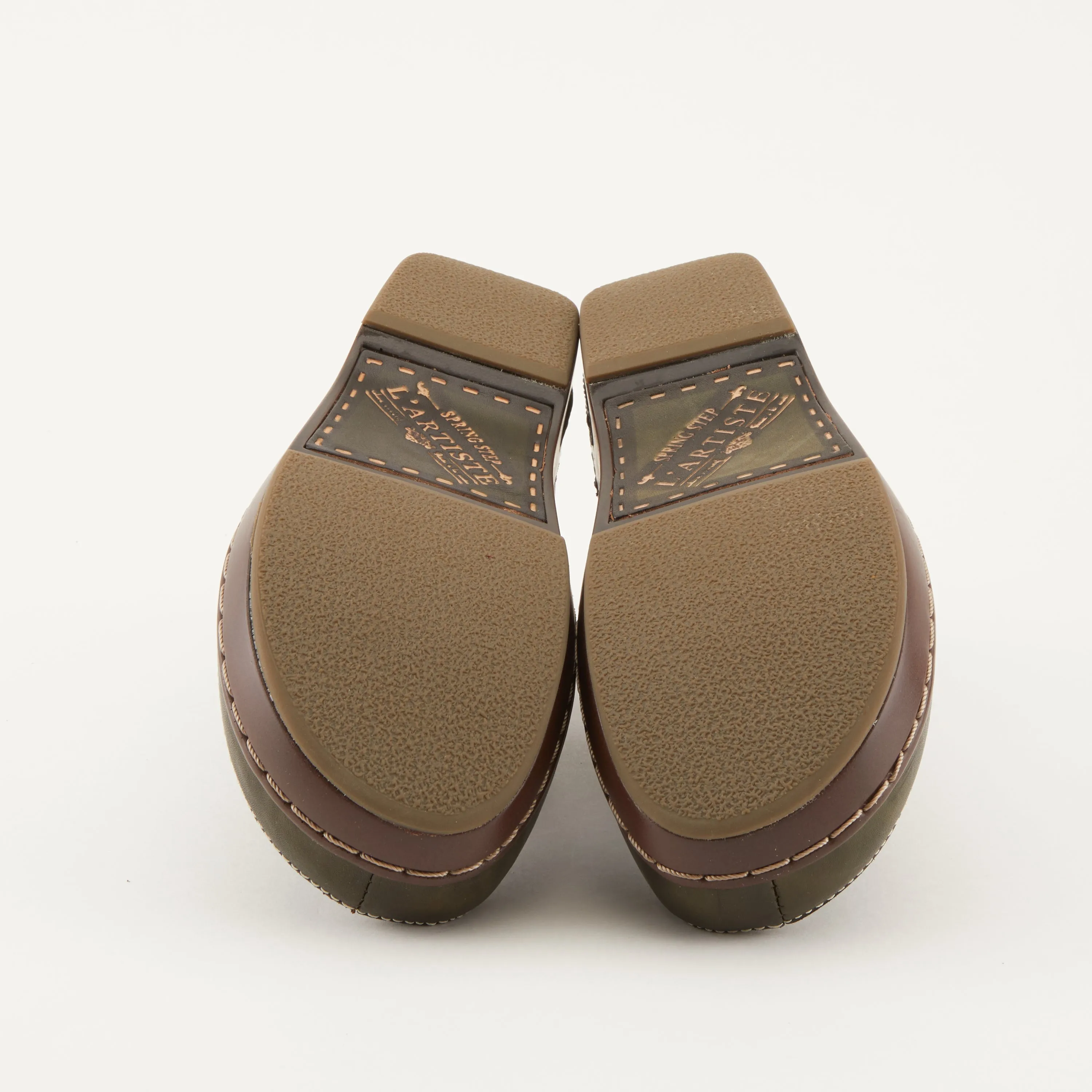 Spring Step Shoes  L'Artiste Burbank Women's Hand Painted Leather Clogs