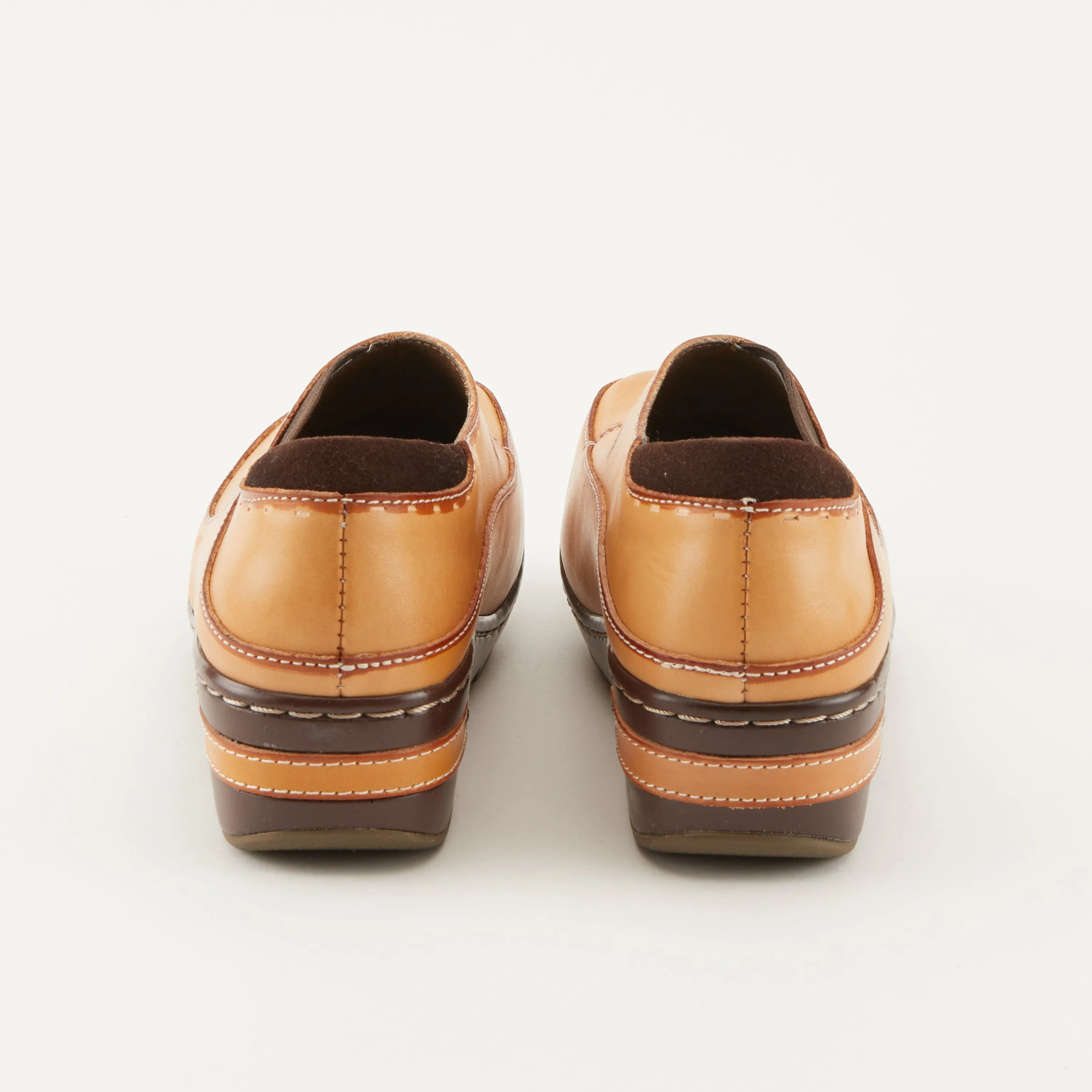 Spring Step Shoes  L'Artiste Burbank Women's Hand Painted Leather Clogs