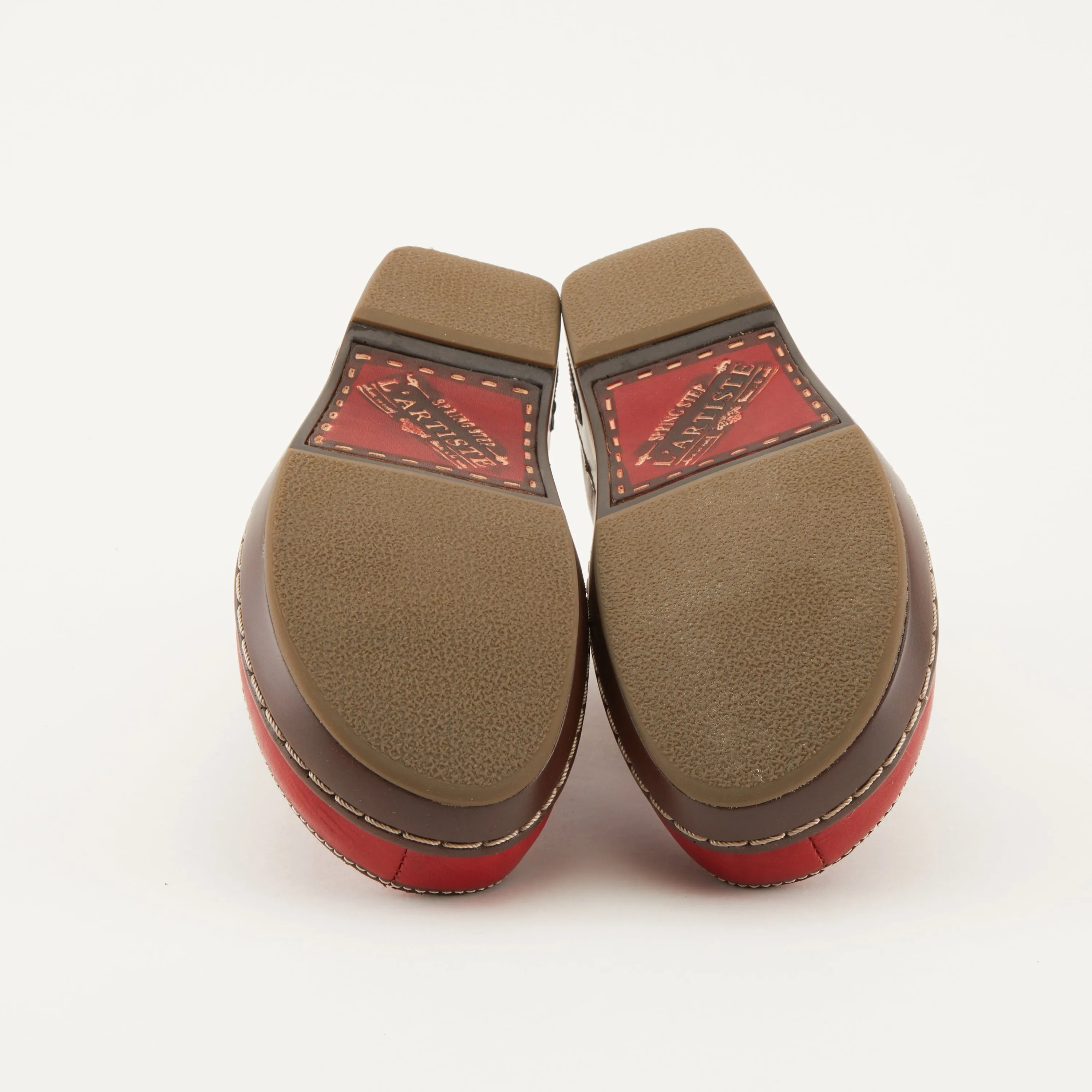 Spring Step Shoes  L'Artiste Burbank Women's Hand Painted Leather Clogs