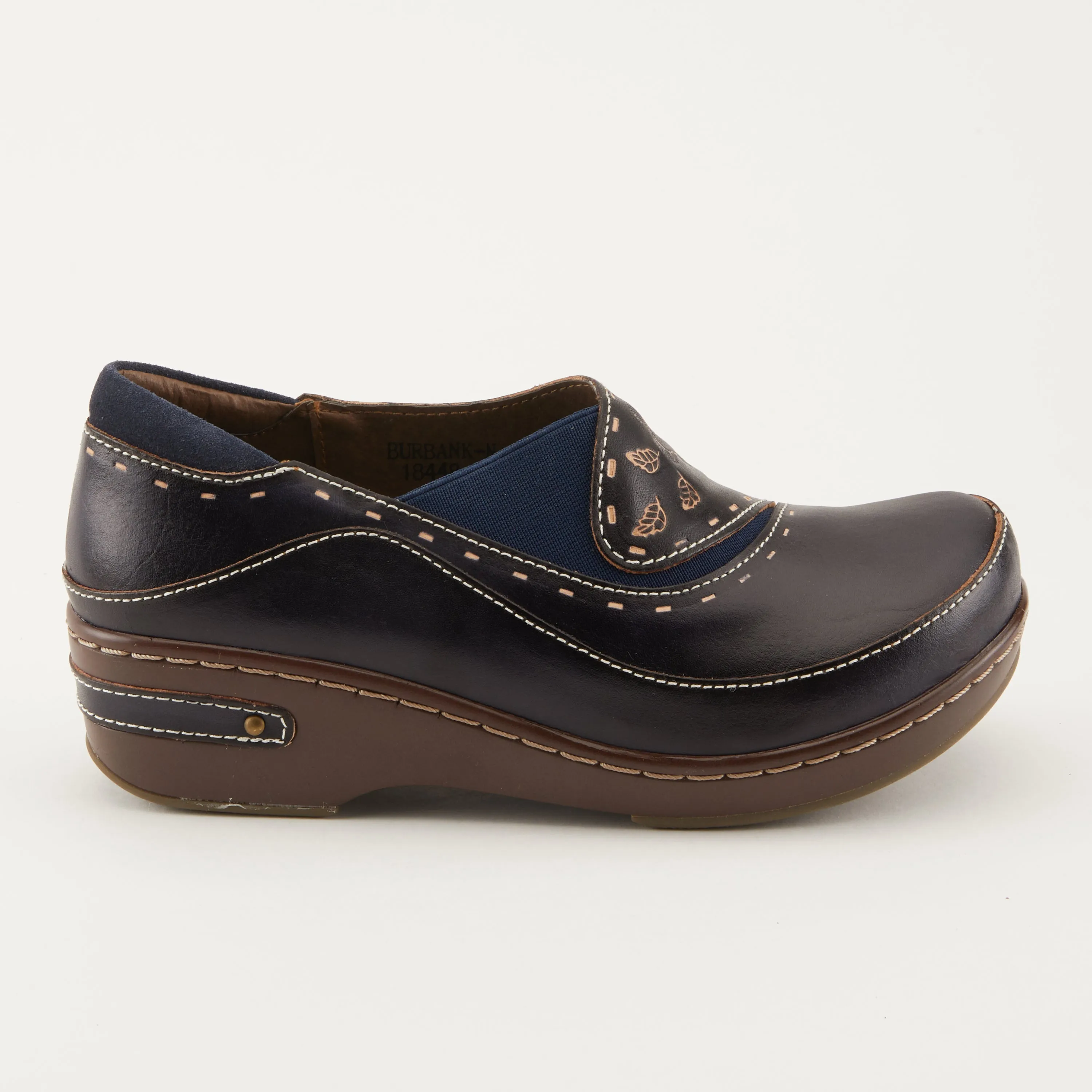 Spring Step Shoes  L'Artiste Burbank Women's Hand Painted Leather Clogs