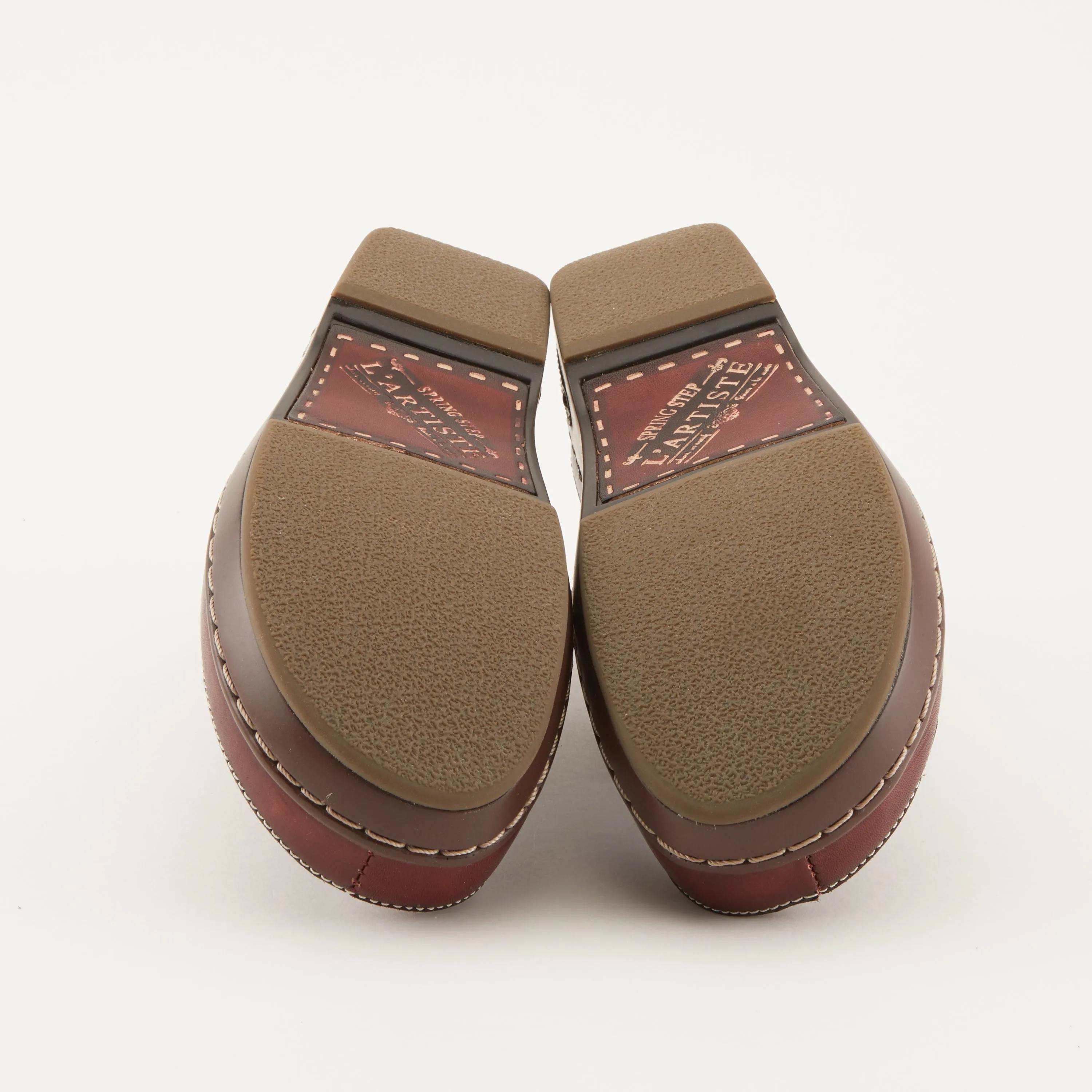 Spring Step Shoes  L'Artiste Burbank Women's Hand Painted Leather Clogs