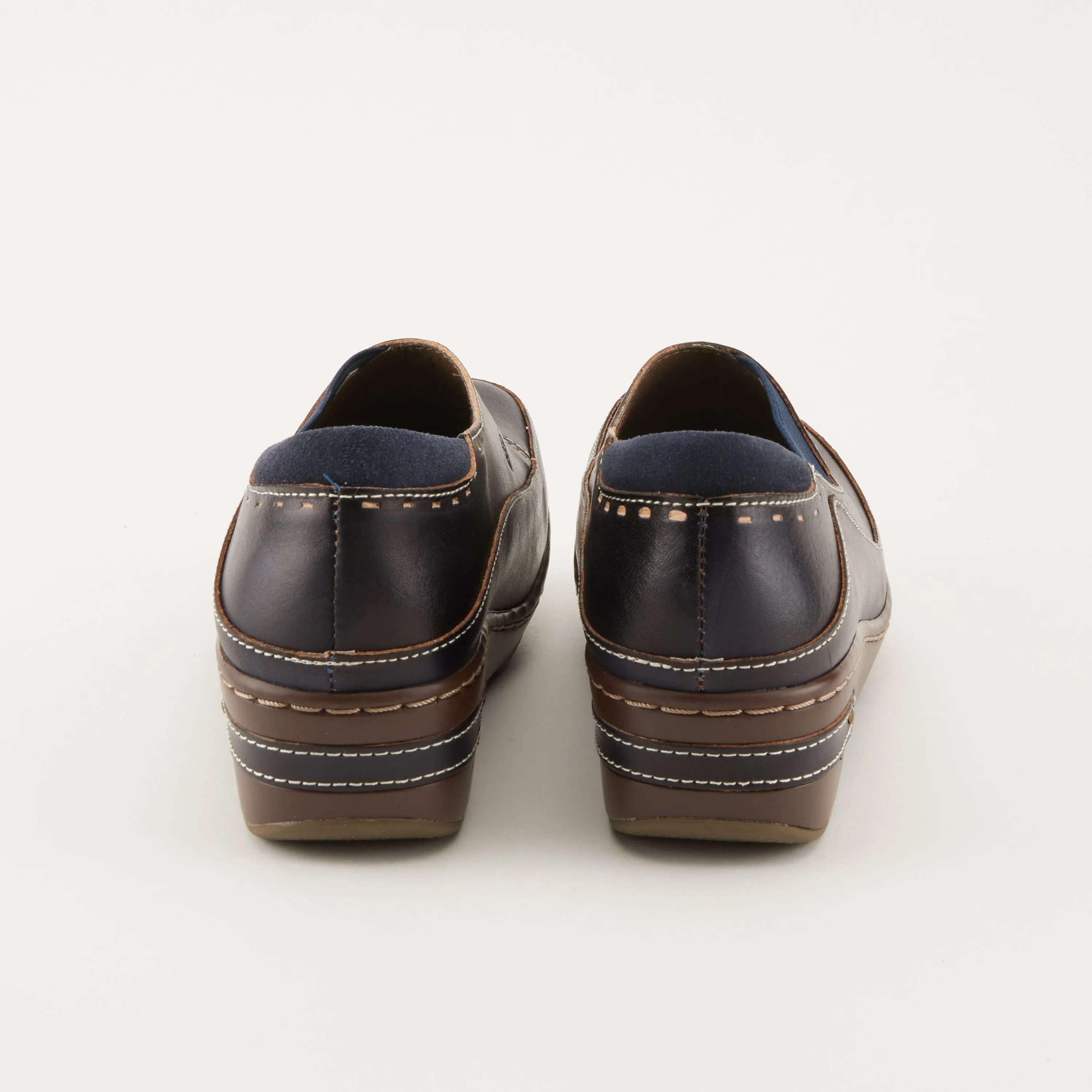 Spring Step Shoes  L'Artiste Burbank Women's Hand Painted Leather Clogs