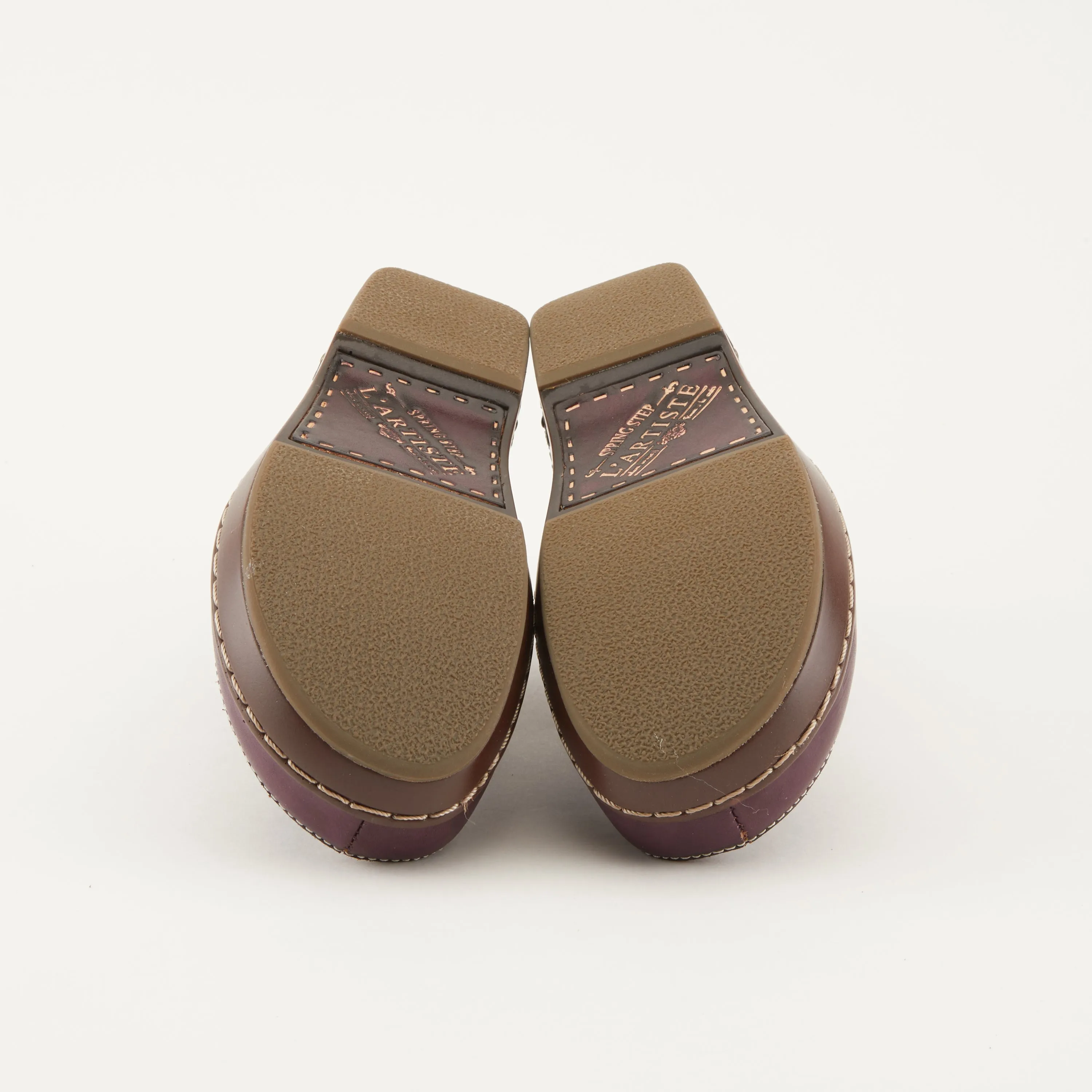 Spring Step Shoes  L'Artiste Burbank Women's Hand Painted Leather Clogs