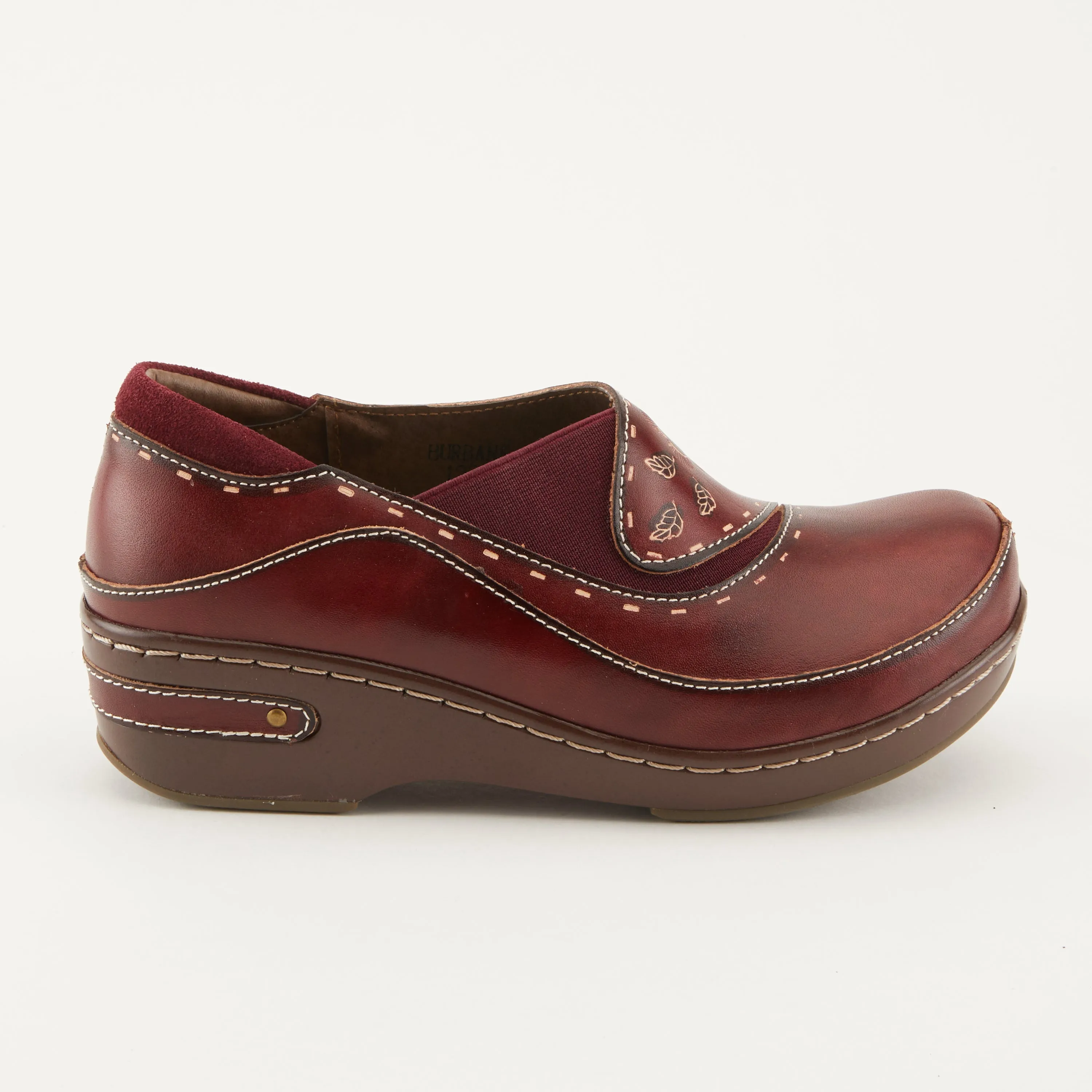 Spring Step Shoes  L'Artiste Burbank Women's Hand Painted Leather Clogs