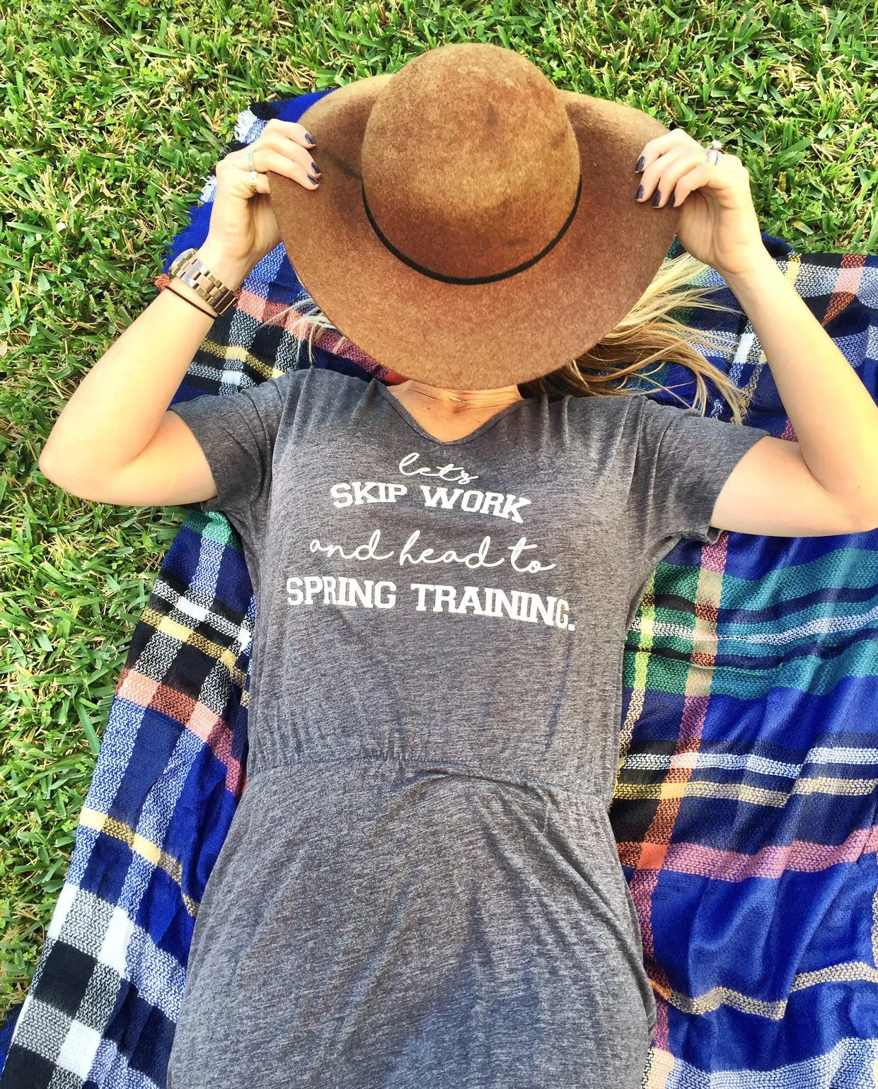 SPRING TRAINING - Grey Sleeves