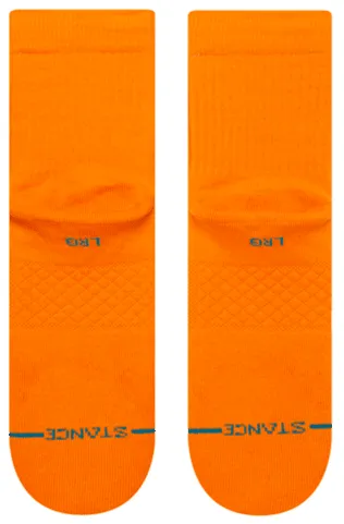 Stance Socks Unisex Icon Quarter Orange