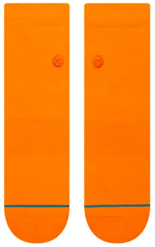 Stance Socks Unisex Icon Quarter Orange