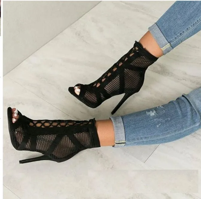 Suedette Stiletto High heels