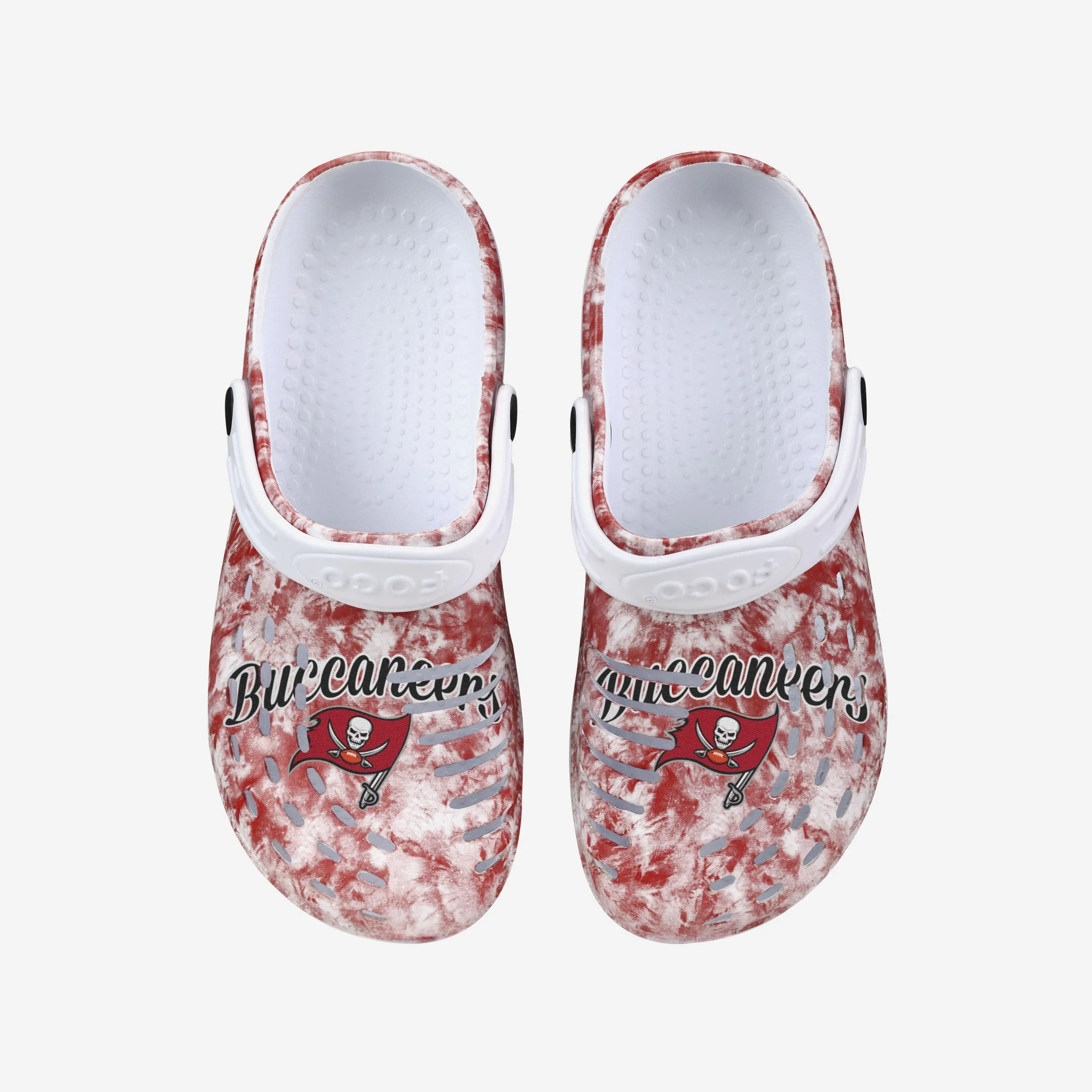 Tampa Bay Buccaneers Womens Cloudie Clog With Strap