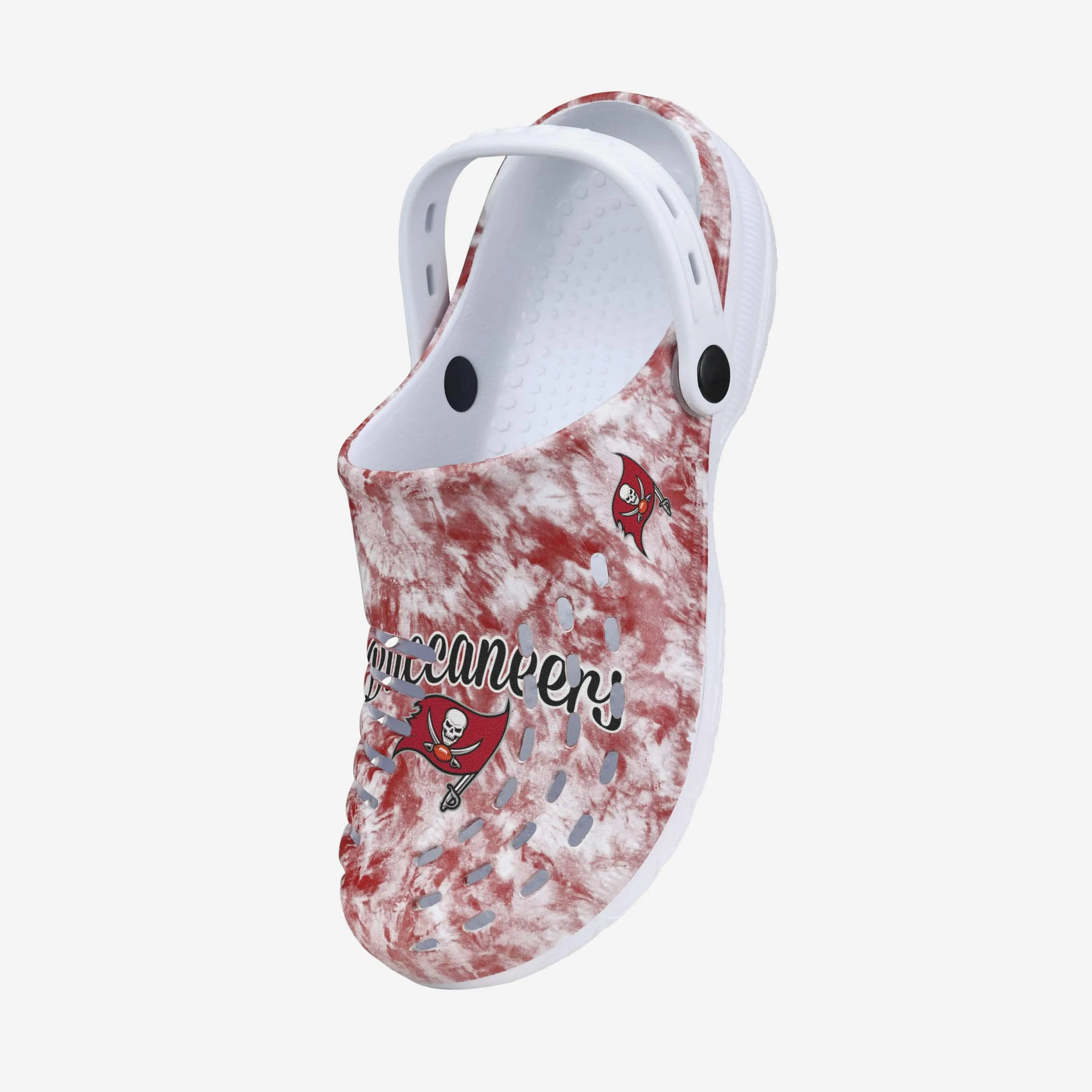 Tampa Bay Buccaneers Womens Cloudie Clog With Strap