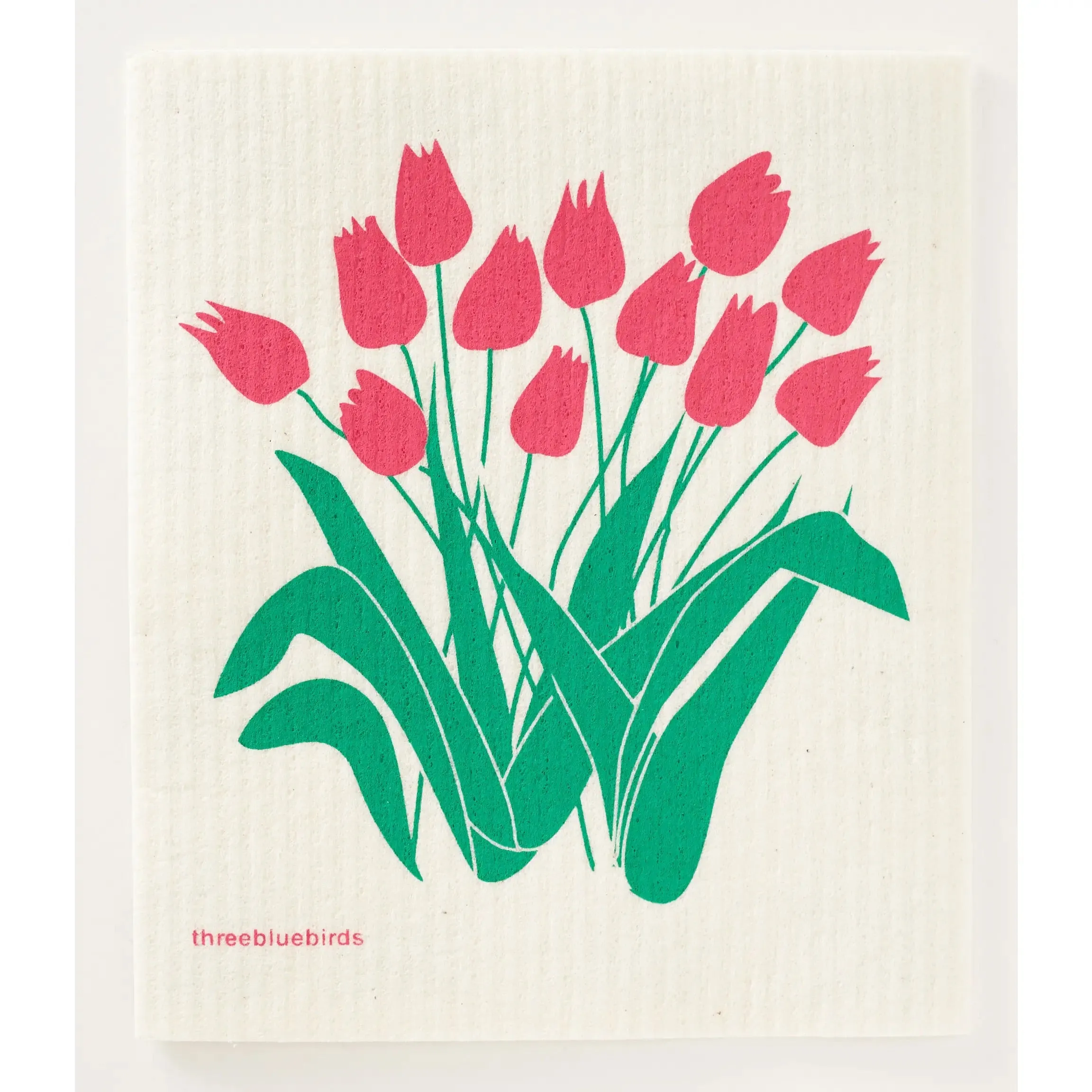 Three Birds, Swedish Dish Towel | Choose Your Design
