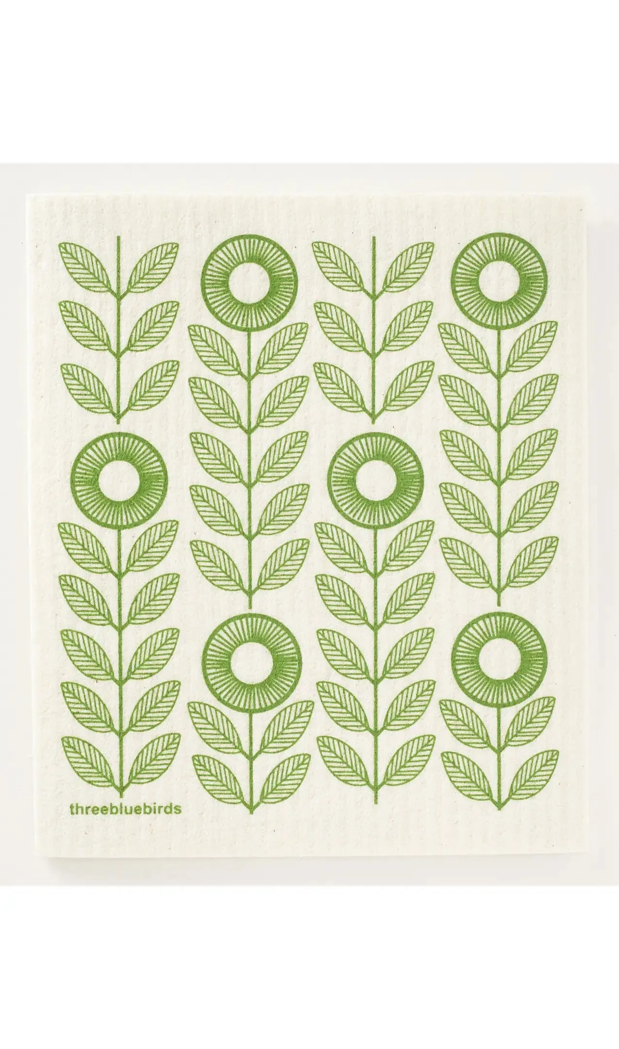 Three Birds, Swedish Dish Towel | Choose Your Design