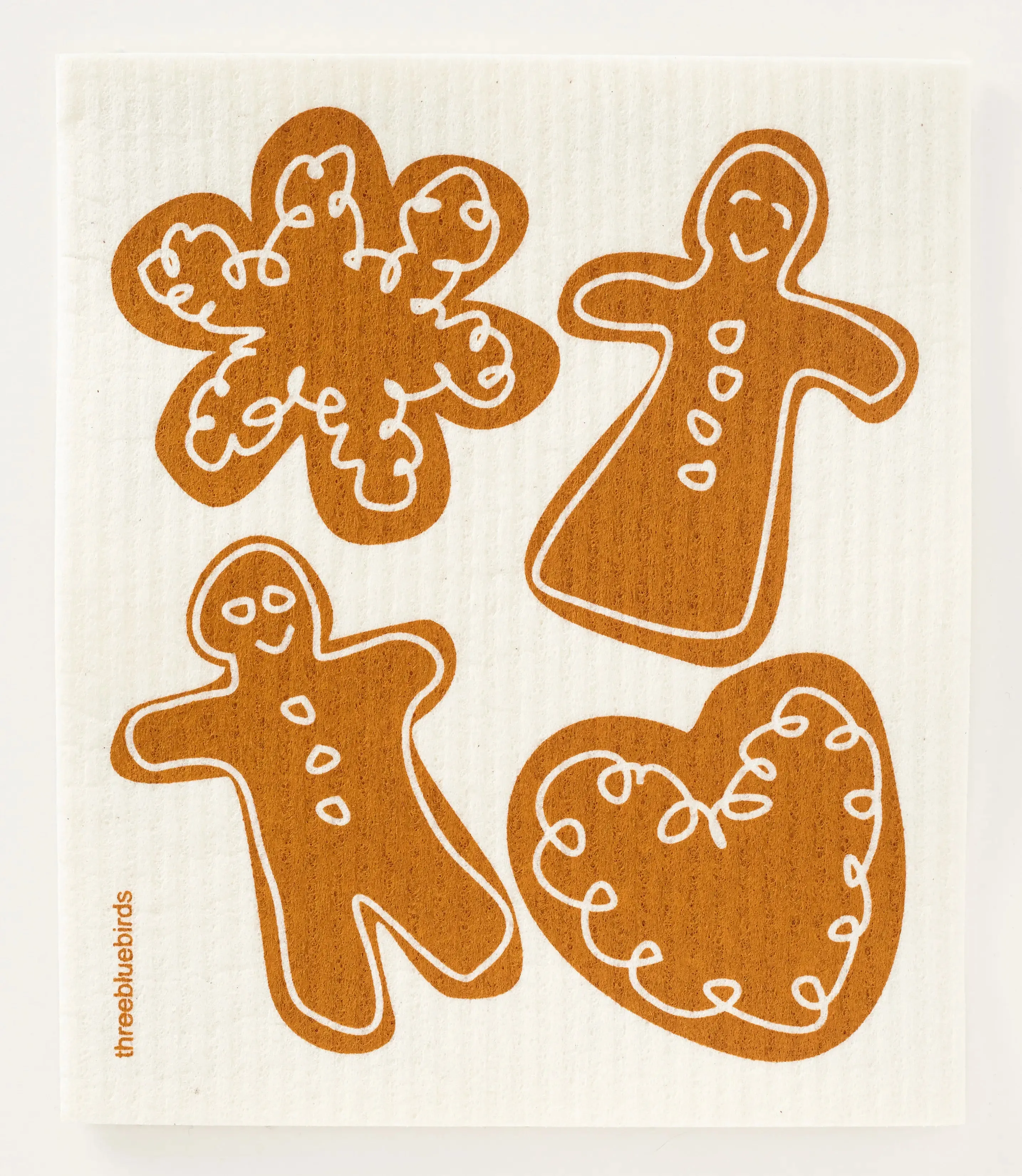 Three Birds, Swedish Dish Towel | Choose Your Design