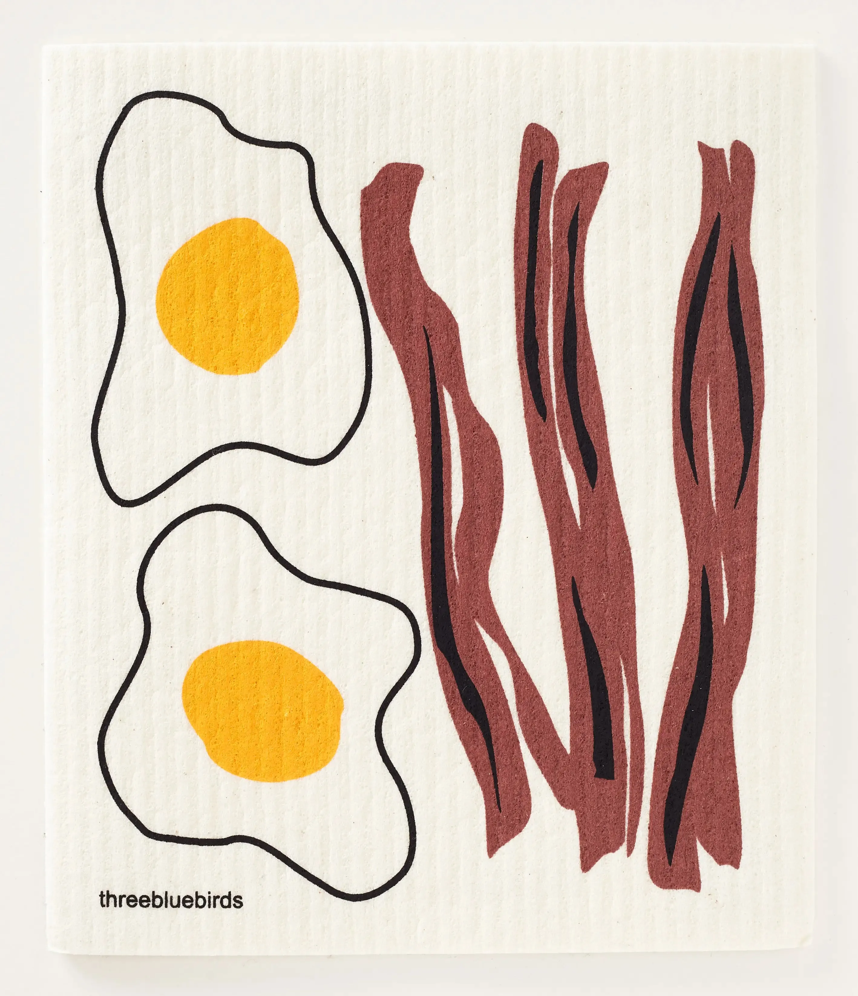 Three Birds, Swedish Dish Towel | Choose Your Design
