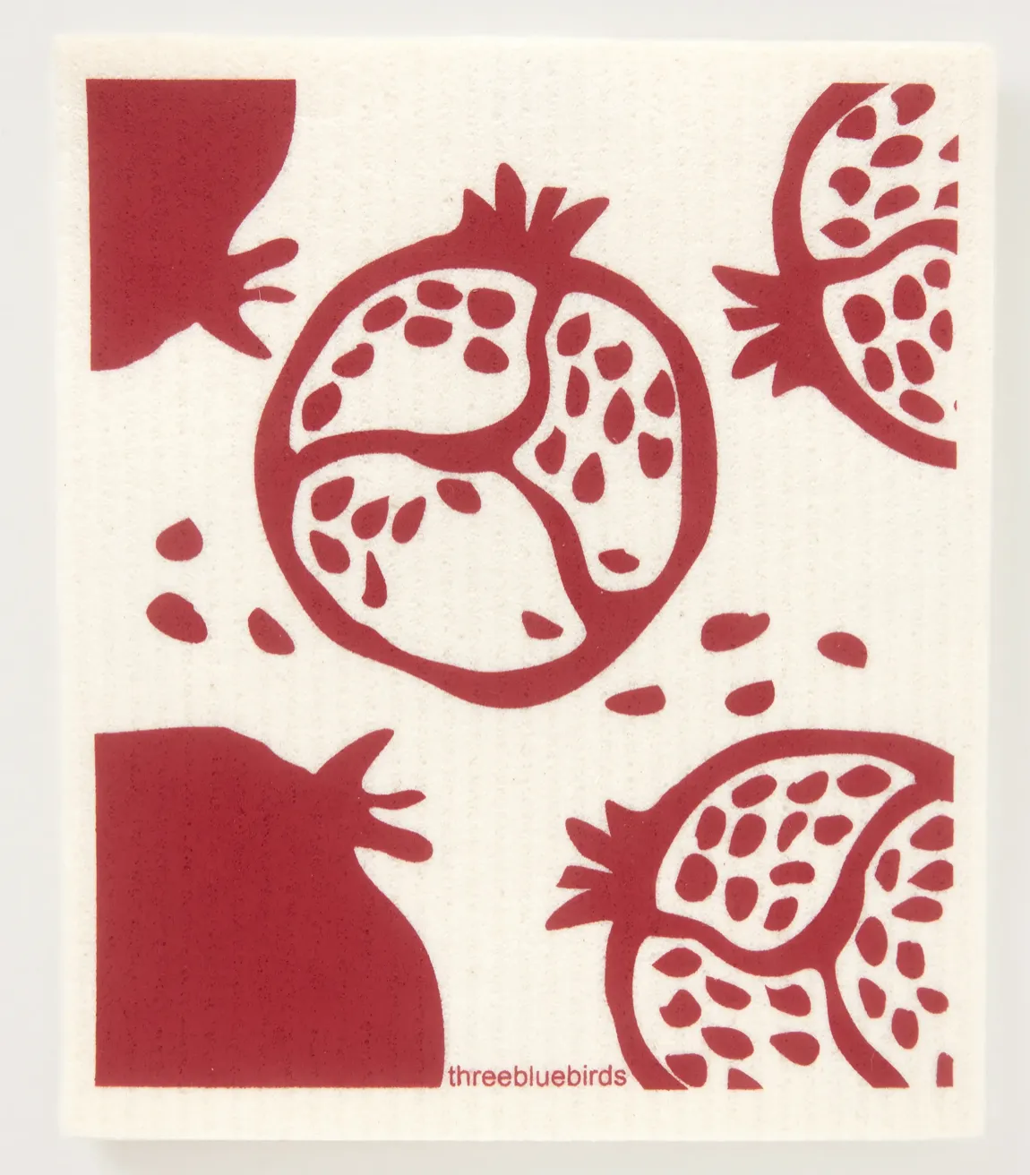 Three Birds, Swedish Dish Towel | Choose Your Design