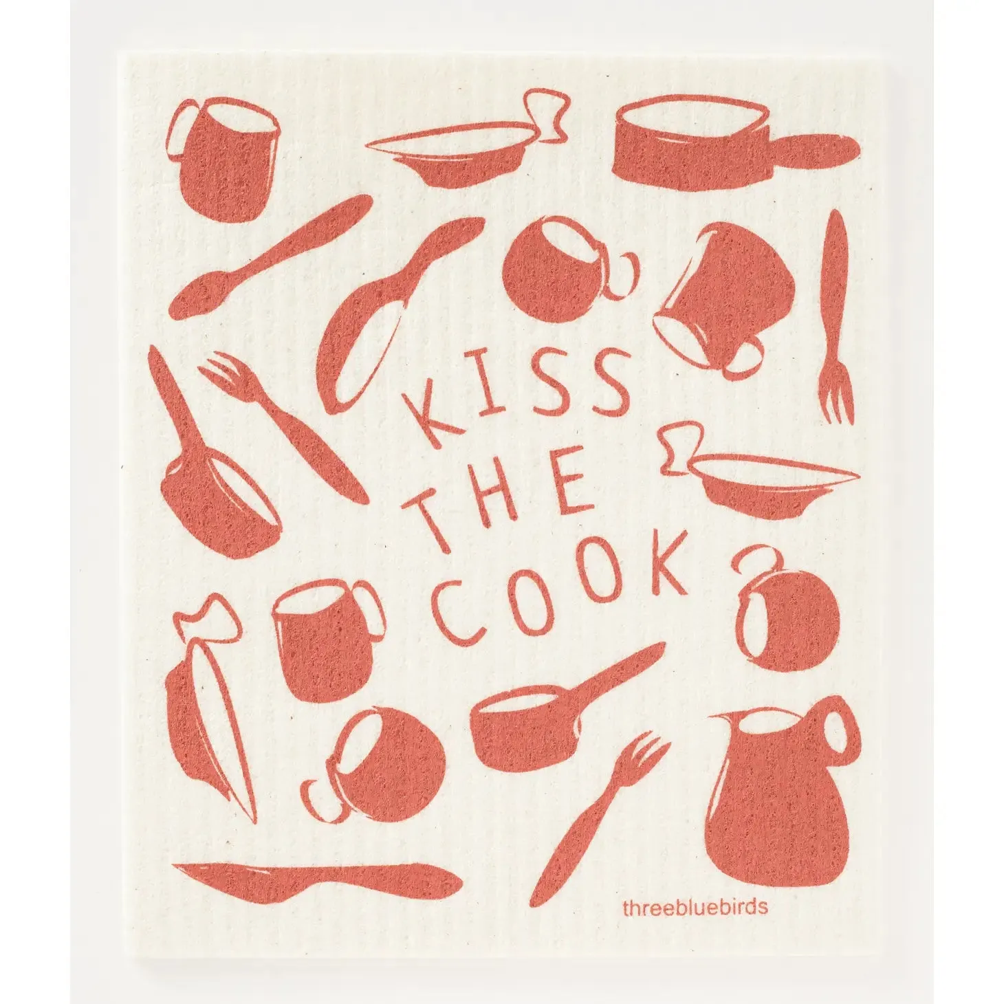 Three Birds, Swedish Dish Towel | Choose Your Design