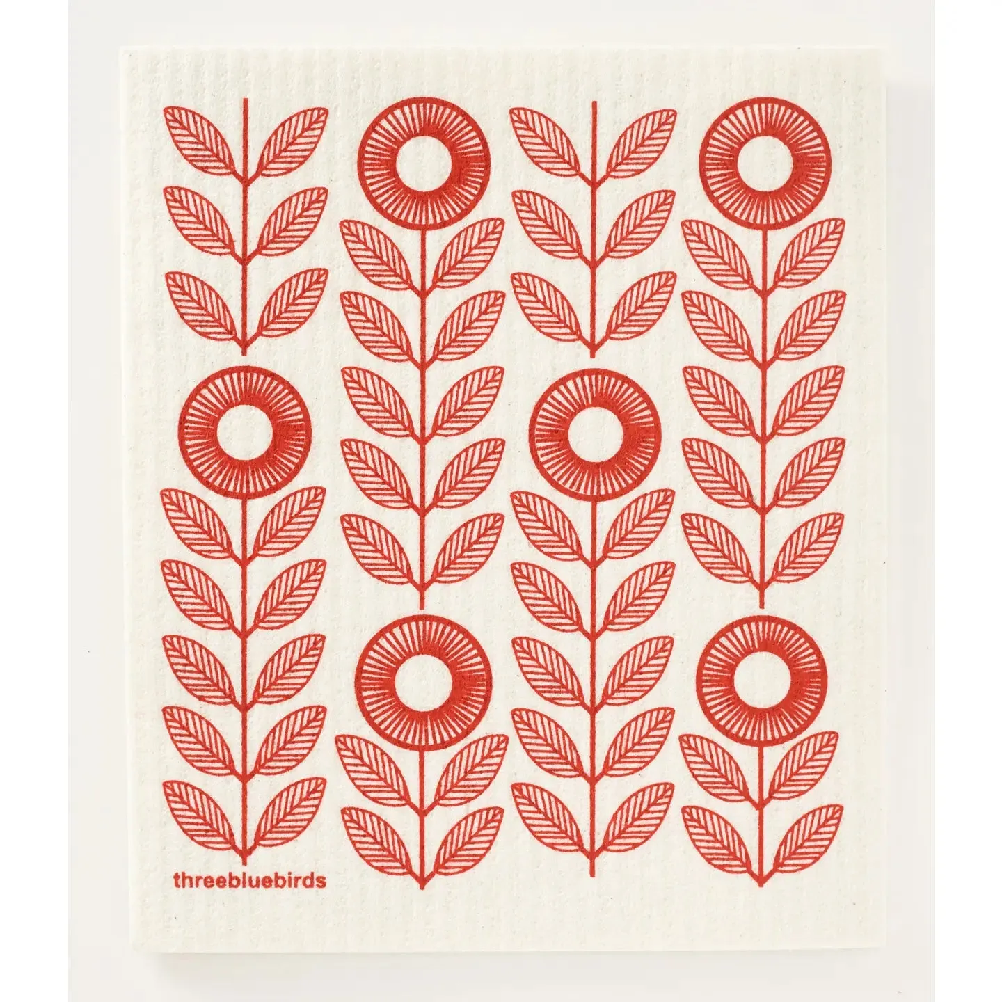 Three Birds, Swedish Dish Towel | Choose Your Design