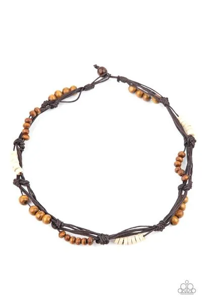 Tiki Tour - Black Urban Necklace