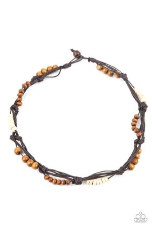 Tiki Tour - Black Urban Necklace