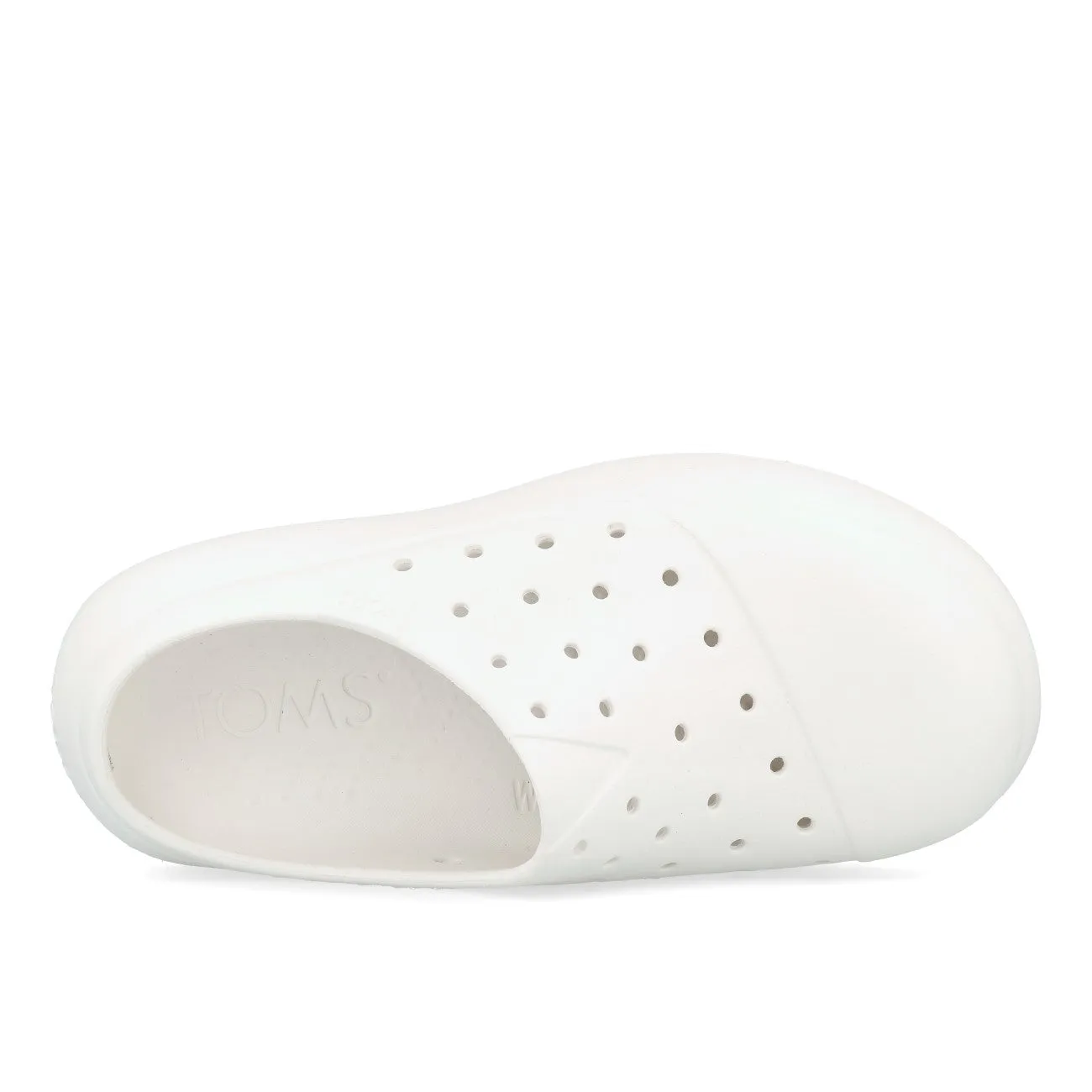 Toms Womens Alpargata Mallow Mule Molded Damen White Eco EVA