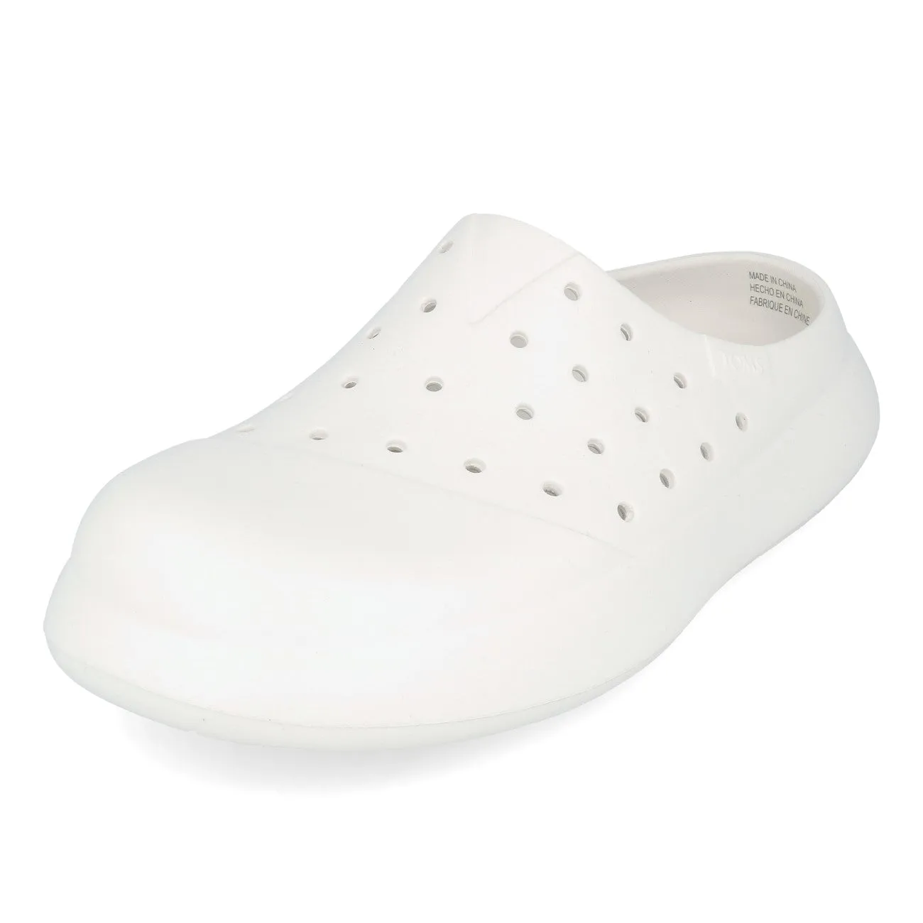Toms Womens Alpargata Mallow Mule Molded Damen White Eco EVA