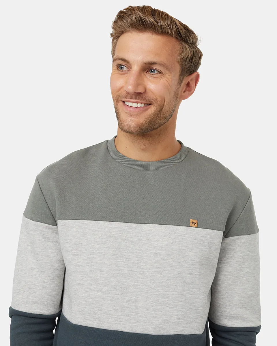 TreeFleece Blocked Classic Crew