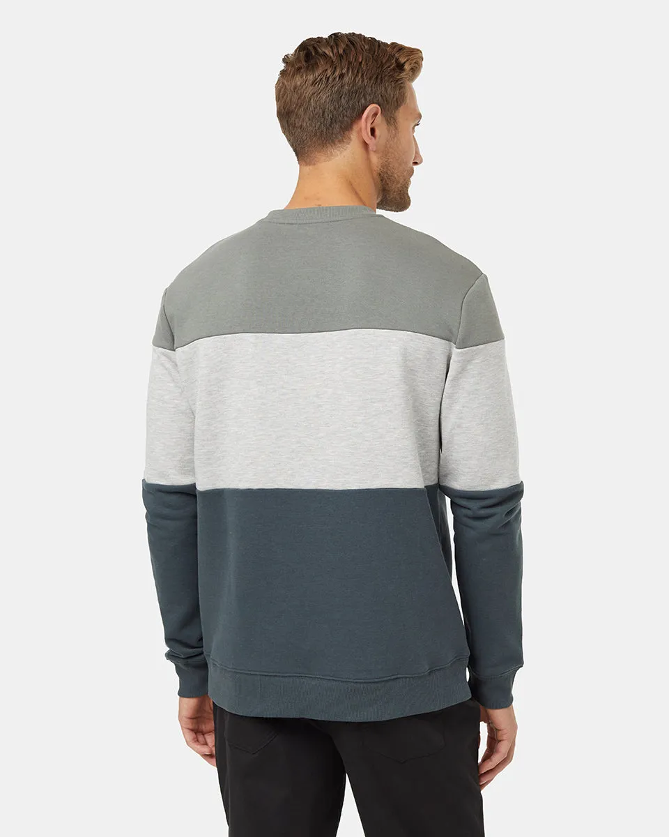 TreeFleece Blocked Classic Crew