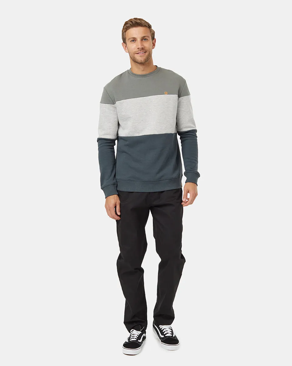 TreeFleece Blocked Classic Crew