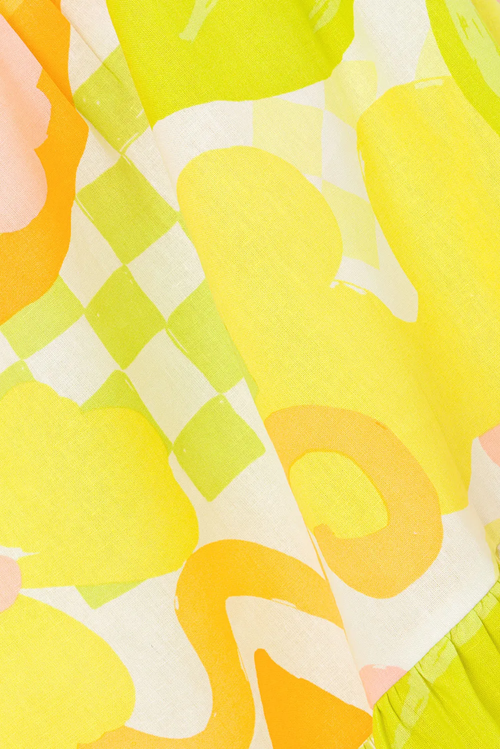True Dress - Checker Floral