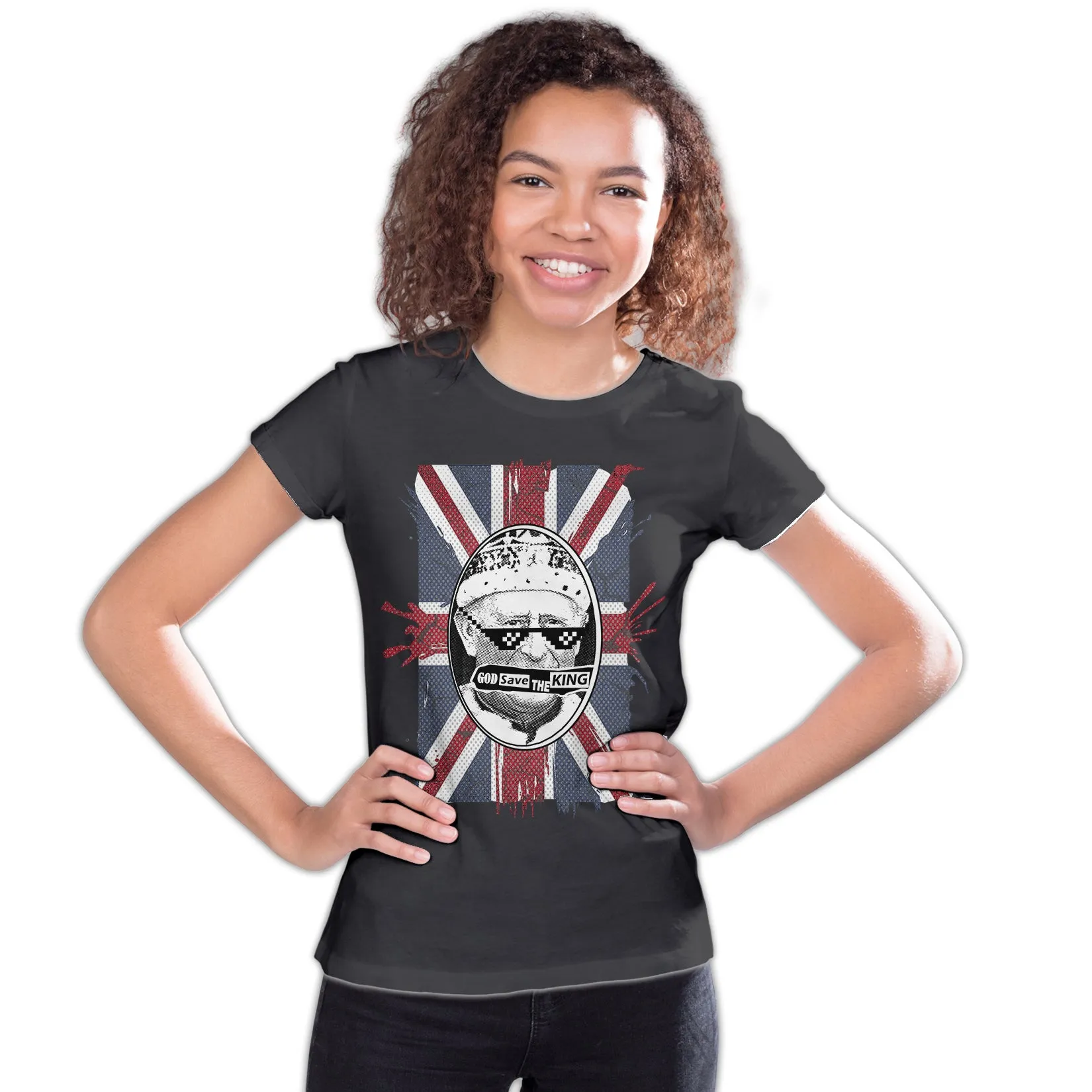 Urban Attitude Kings Coronation 2023 God Save The King 02 Youth T-shirt