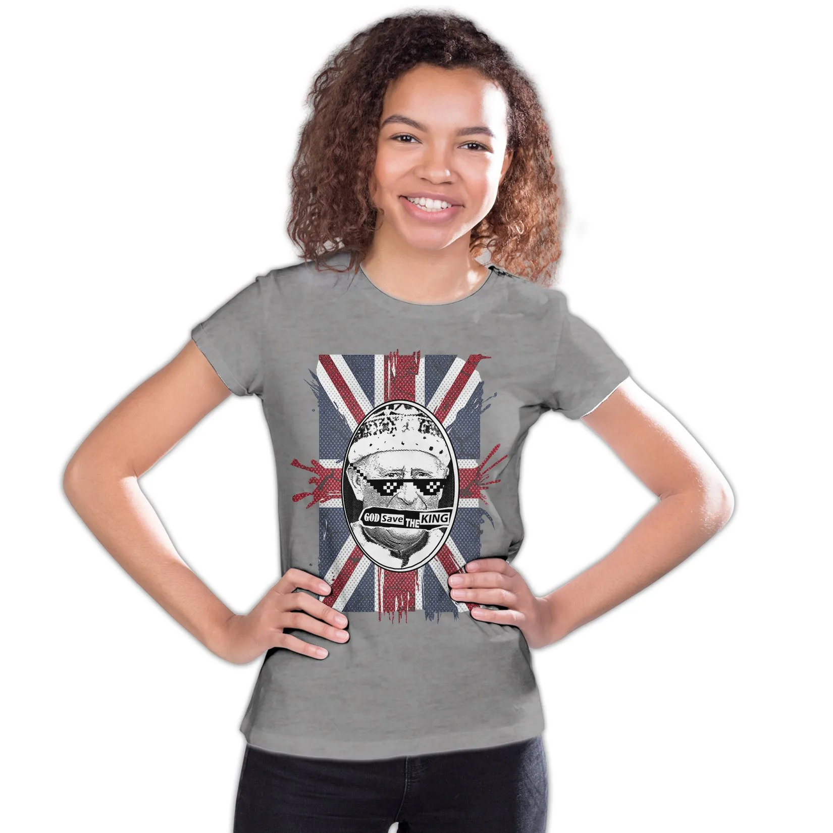 Urban Attitude Kings Coronation 2023 God Save The King 02 Youth T-shirt