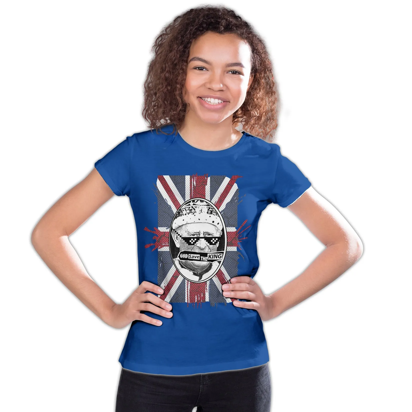 Urban Attitude Kings Coronation 2023 God Save The King 02 Youth T-shirt