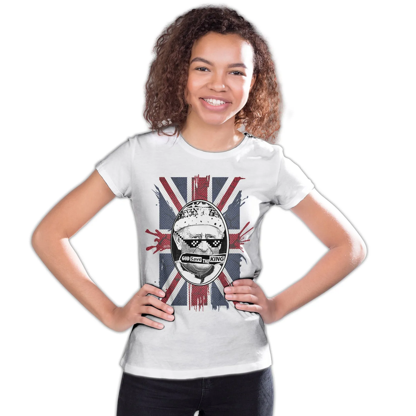 Urban Attitude Kings Coronation 2023 God Save The King 02 Youth T-shirt